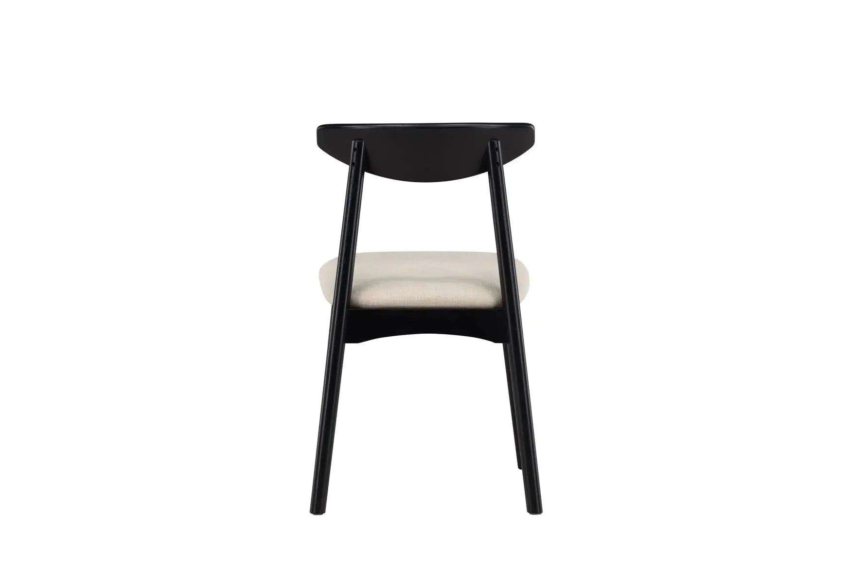 Ven Stuhl in Black präsentiert im Onlineshop von KAQTU Design AG. Esstisch ist von Venture Home