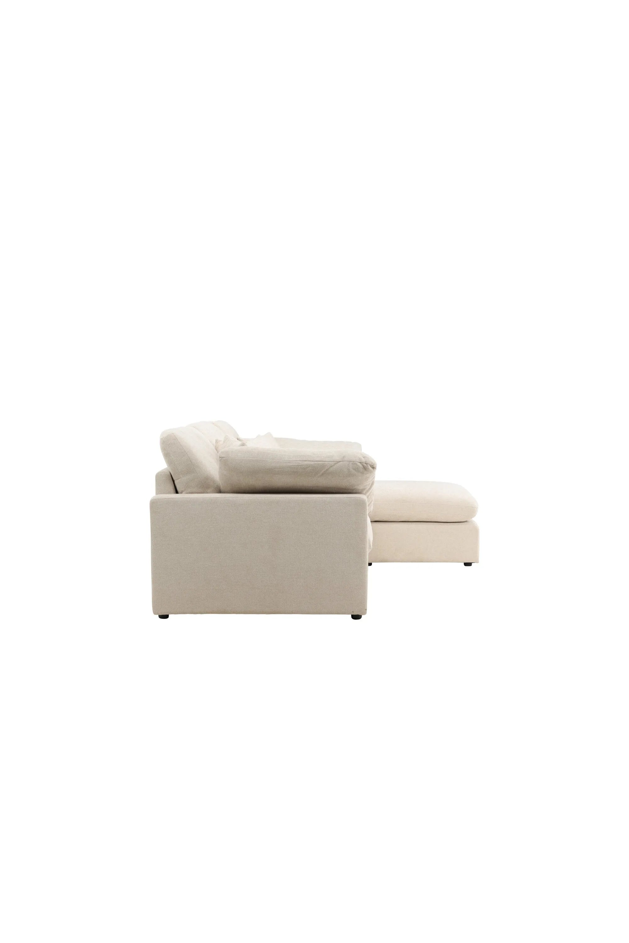 Amalfi Ecksofa  in Beige präsentiert im Onlineshop von KAQTU Design AG. Ecksofa ist von Vind