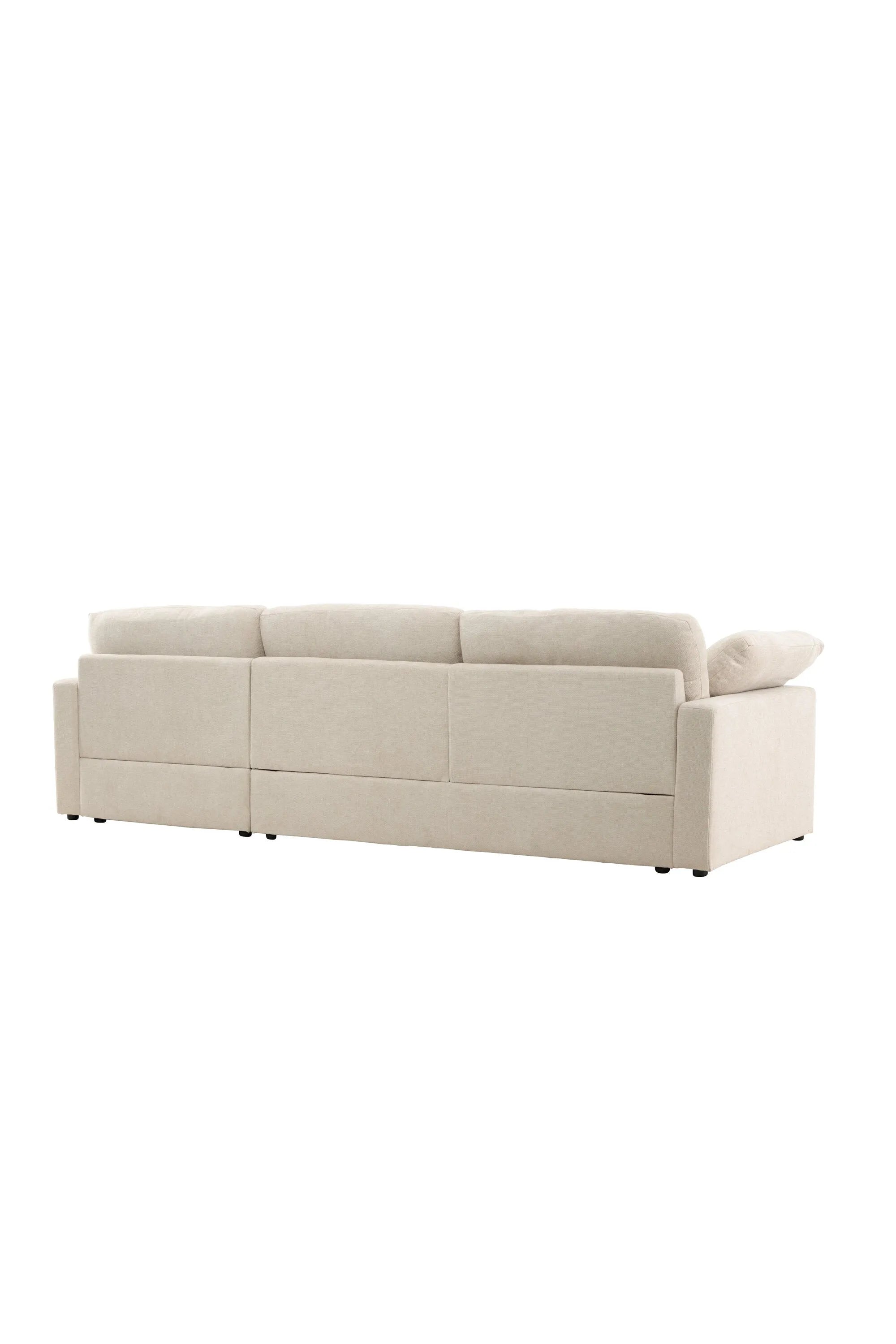 Amalfi Ecksofa  in Beige präsentiert im Onlineshop von KAQTU Design AG. Ecksofa ist von Vind