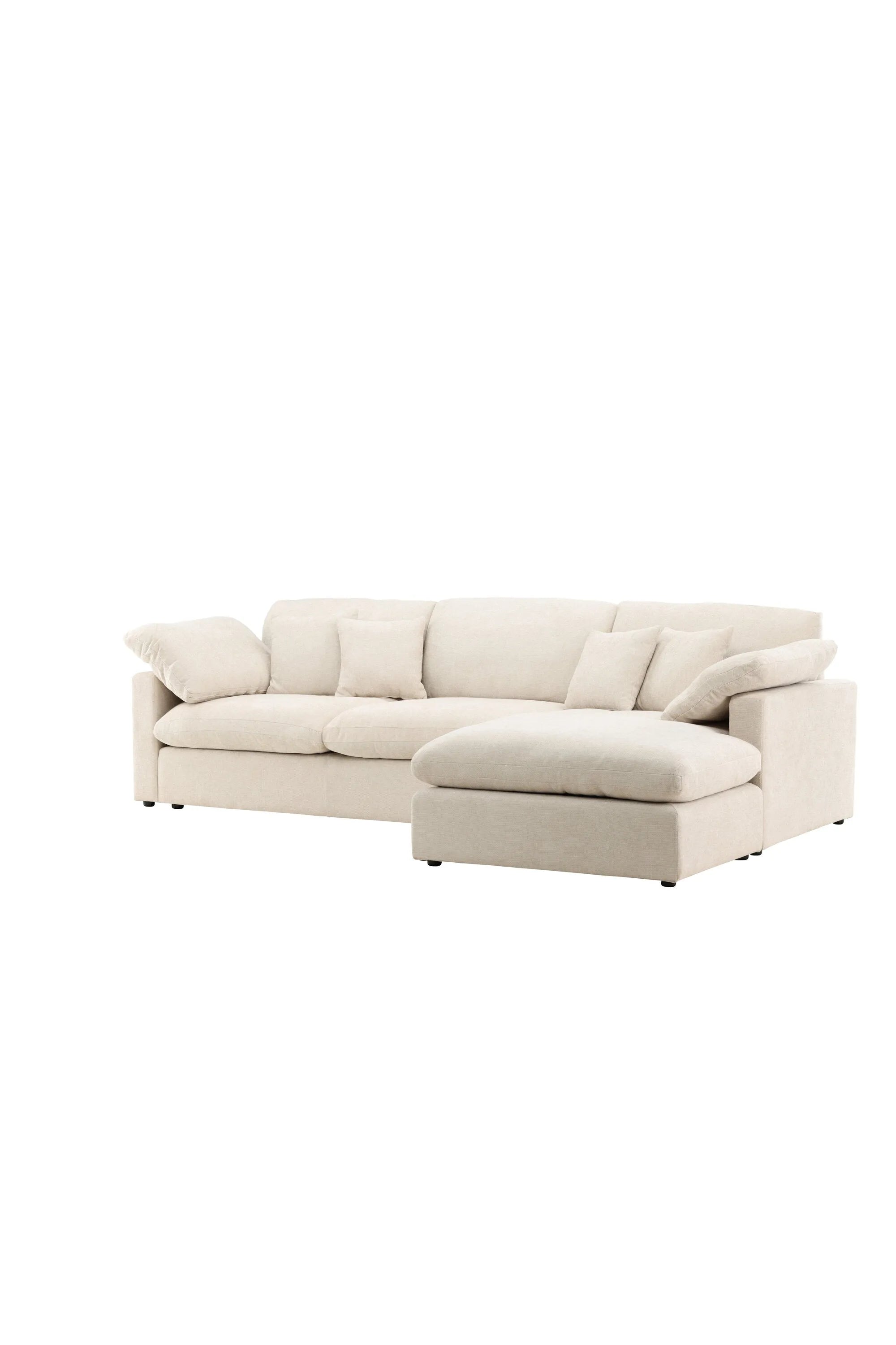 Amalfi Ecksofa  in Beige präsentiert im Onlineshop von KAQTU Design AG. Ecksofa ist von Vind