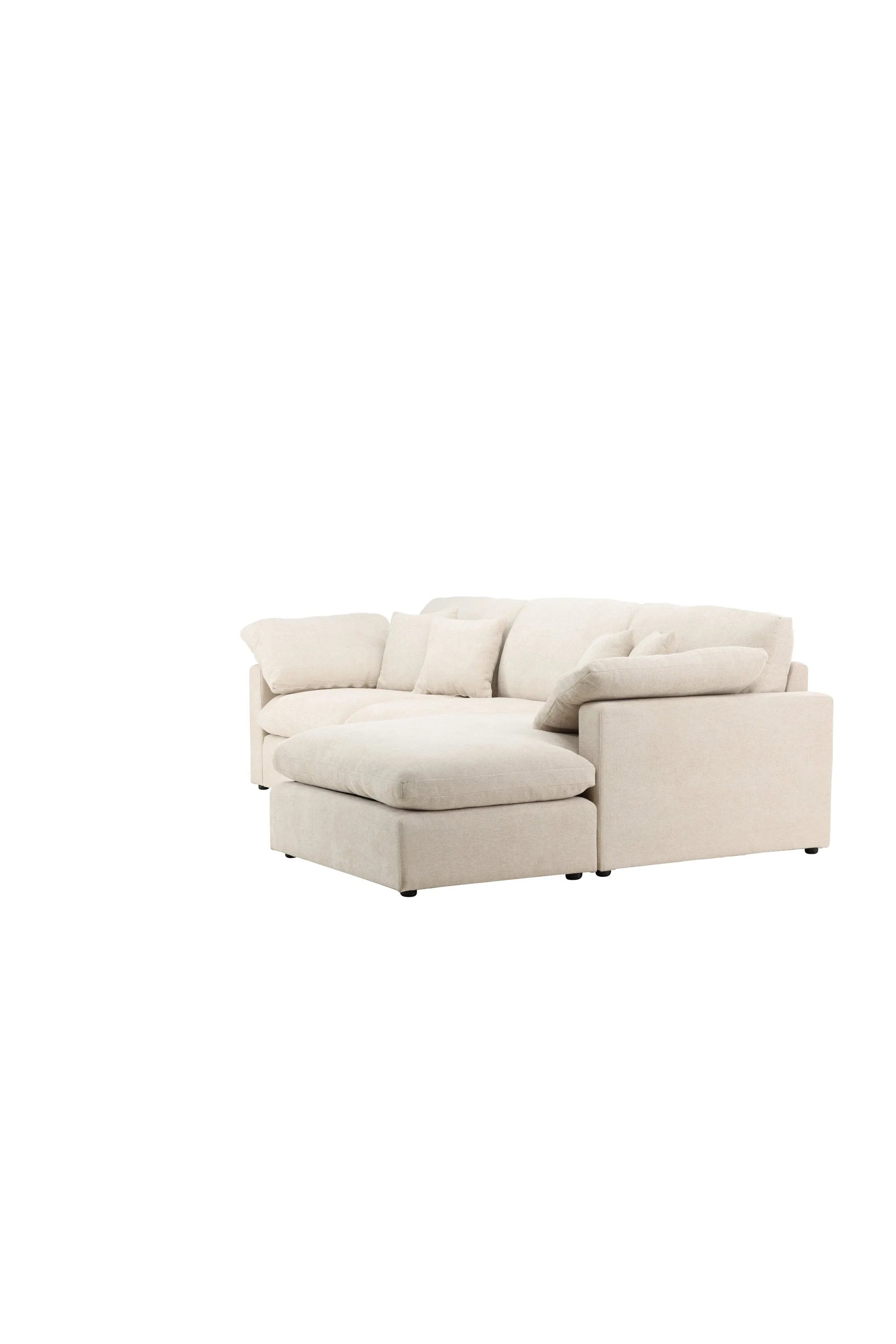 Amalfi Ecksofa  in Beige präsentiert im Onlineshop von KAQTU Design AG. Ecksofa ist von Vind