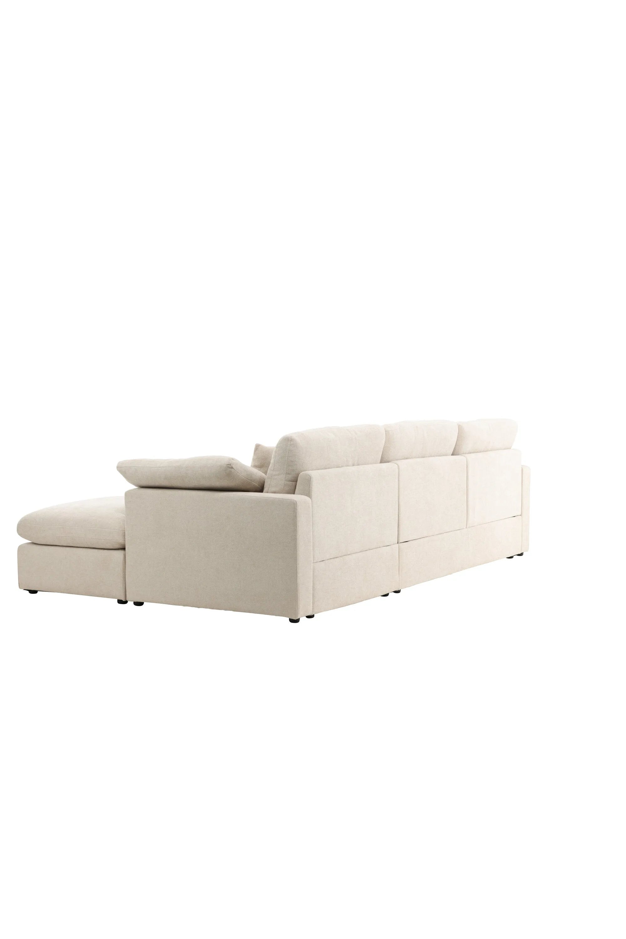 Amalfi Ecksofa  in Beige präsentiert im Onlineshop von KAQTU Design AG. Ecksofa ist von Vind