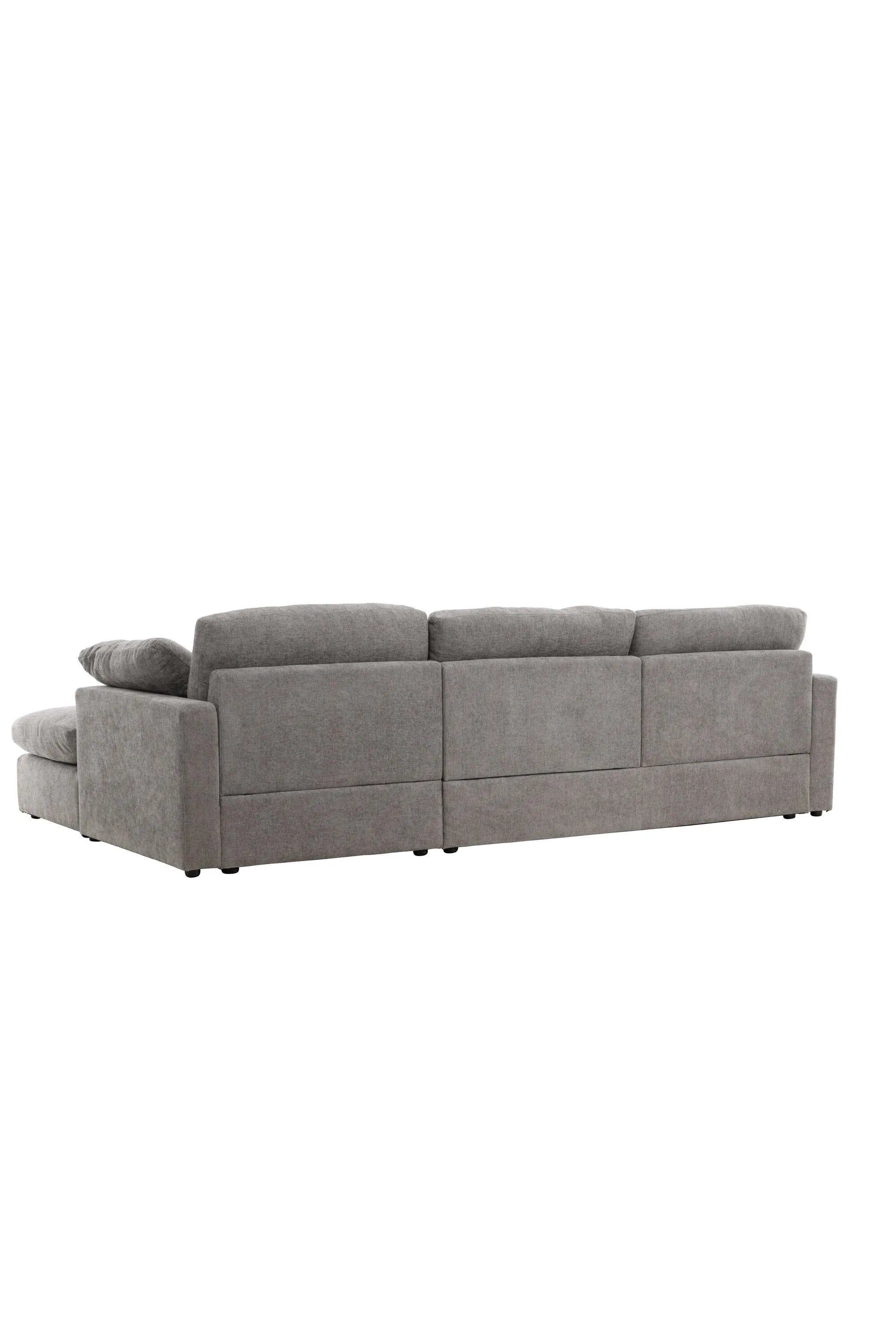 Amalfi Ecksofa  in Dunkelgrau präsentiert im Onlineshop von KAQTU Design AG. Ecksofa ist von Vind