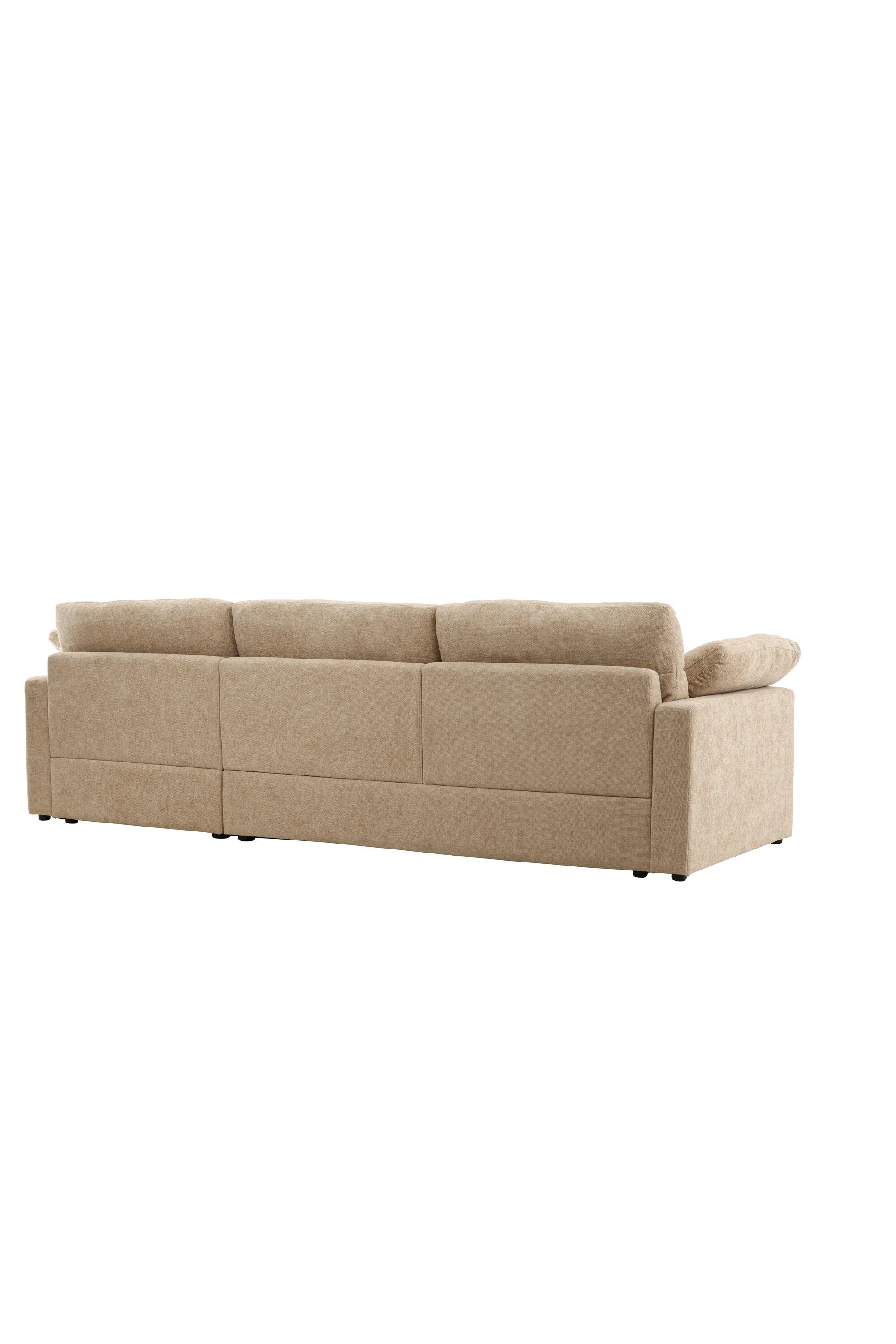 Amalfi Ecksofa  in Sand präsentiert im Onlineshop von KAQTU Design AG. Ecksofa ist von Vind