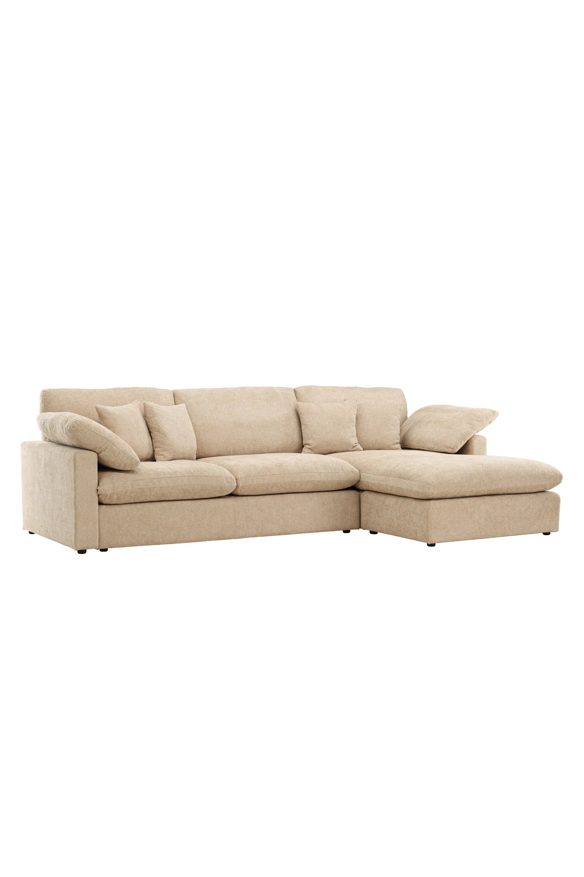 Amalfi Ecksofa  in Sand präsentiert im Onlineshop von KAQTU Design AG. Ecksofa ist von Vind