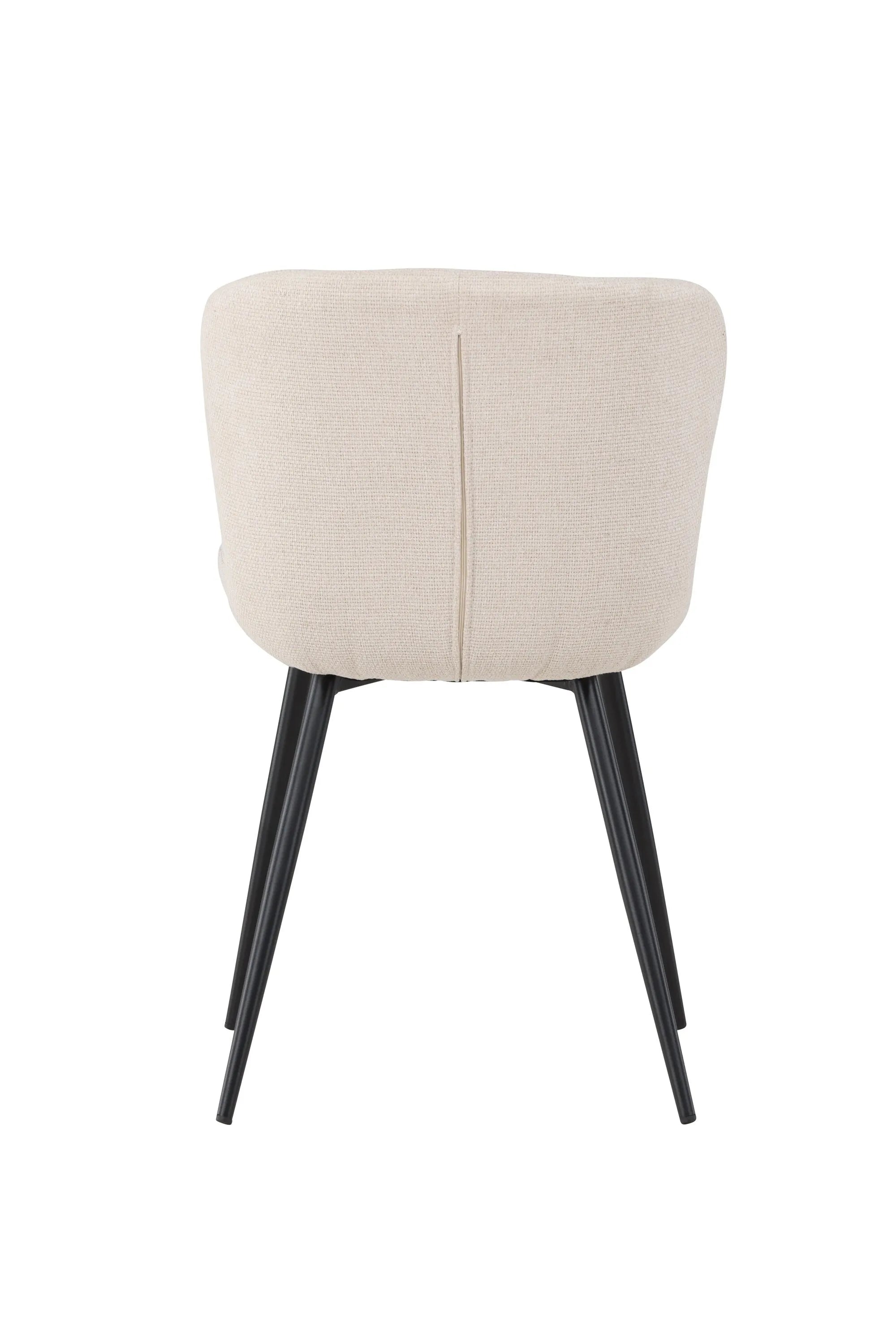 Lily Esszimmerstuhl in Beige präsentiert im Onlineshop von KAQTU Design AG. Stuhl ist von Venture Home