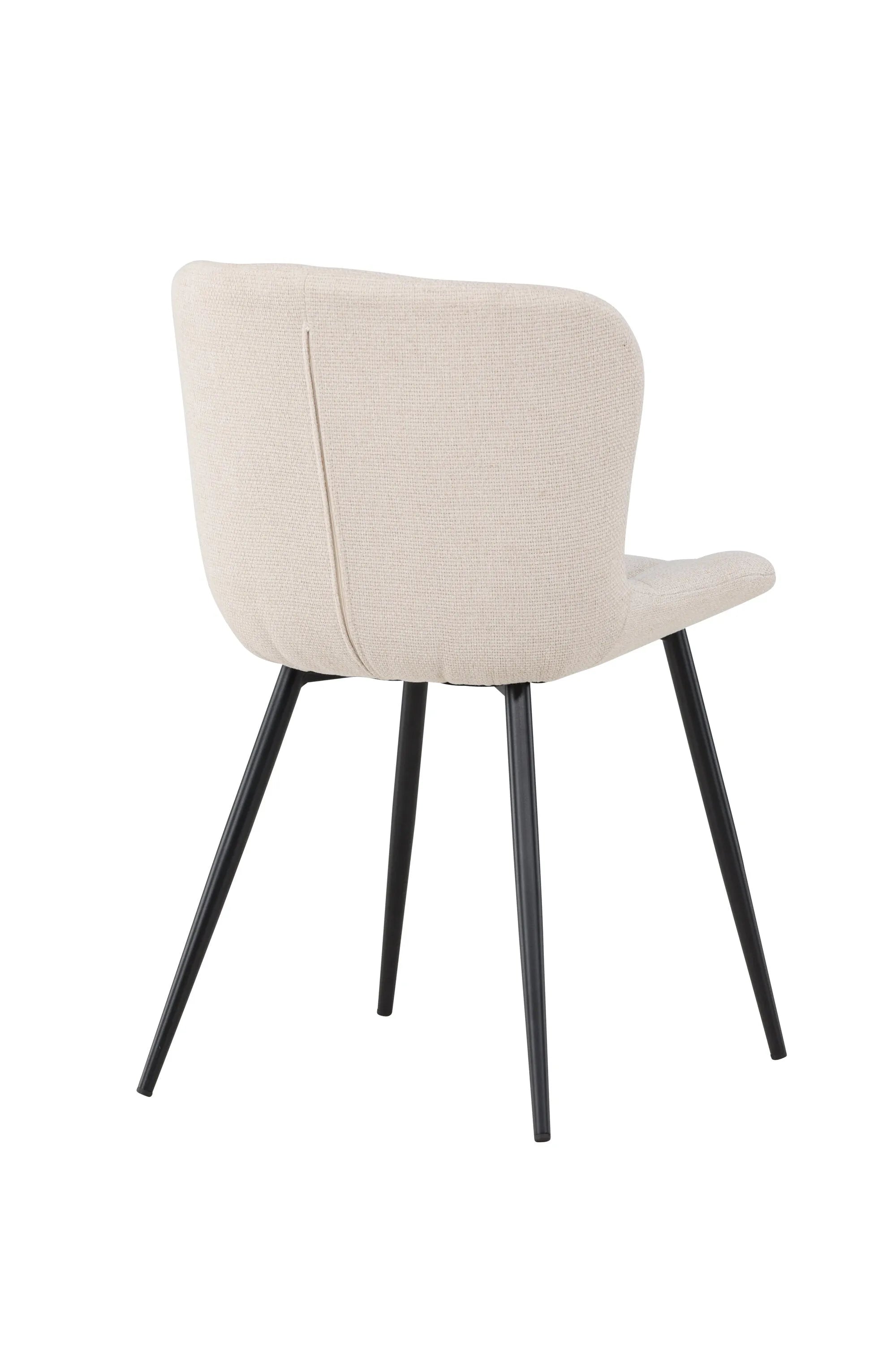 Lily Esszimmerstuhl in Beige präsentiert im Onlineshop von KAQTU Design AG. Stuhl ist von Venture Home