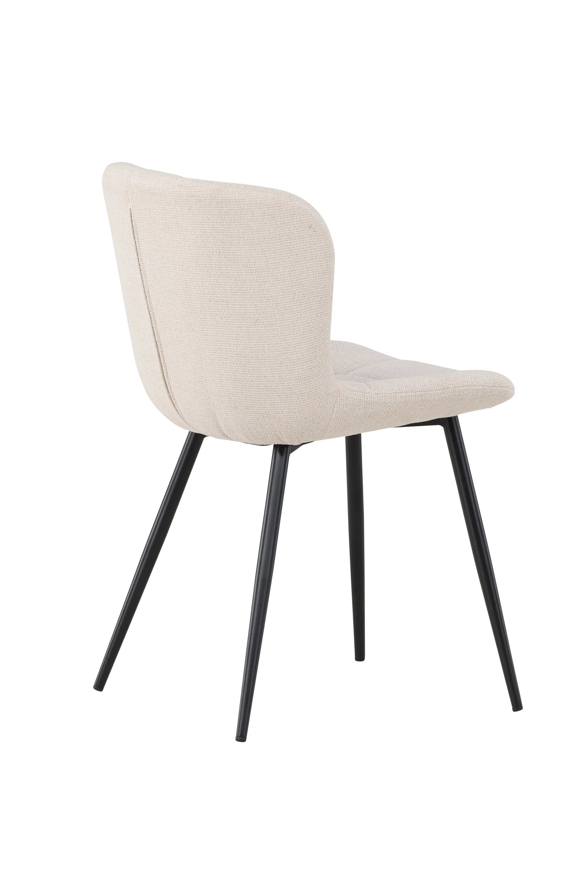 Lily Esszimmerstuhl in Beige präsentiert im Onlineshop von KAQTU Design AG. Stuhl ist von Venture Home