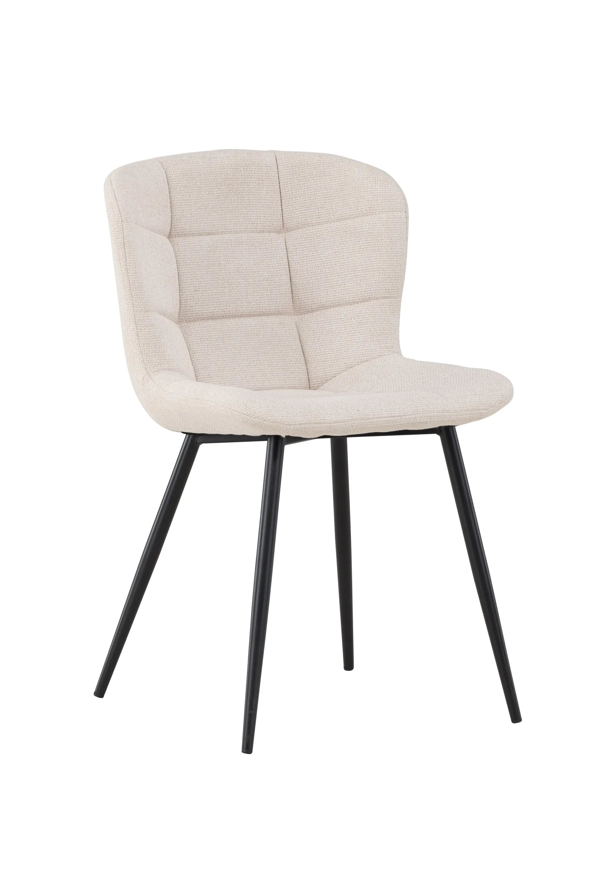 Lily Esszimmerstuhl in Beige präsentiert im Onlineshop von KAQTU Design AG. Stuhl ist von Venture Home