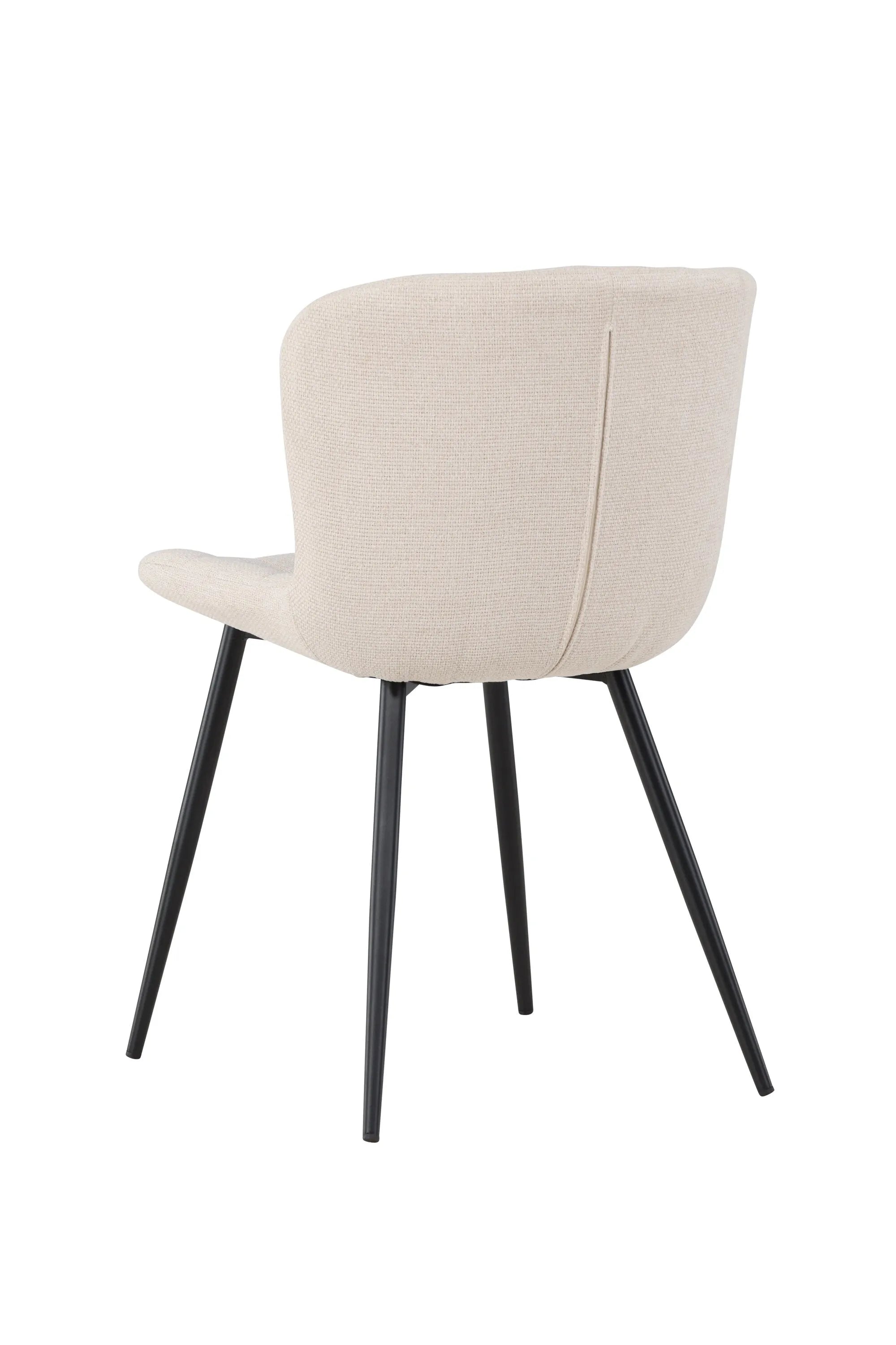 Lily Esszimmerstuhl in Beige präsentiert im Onlineshop von KAQTU Design AG. Stuhl ist von Venture Home