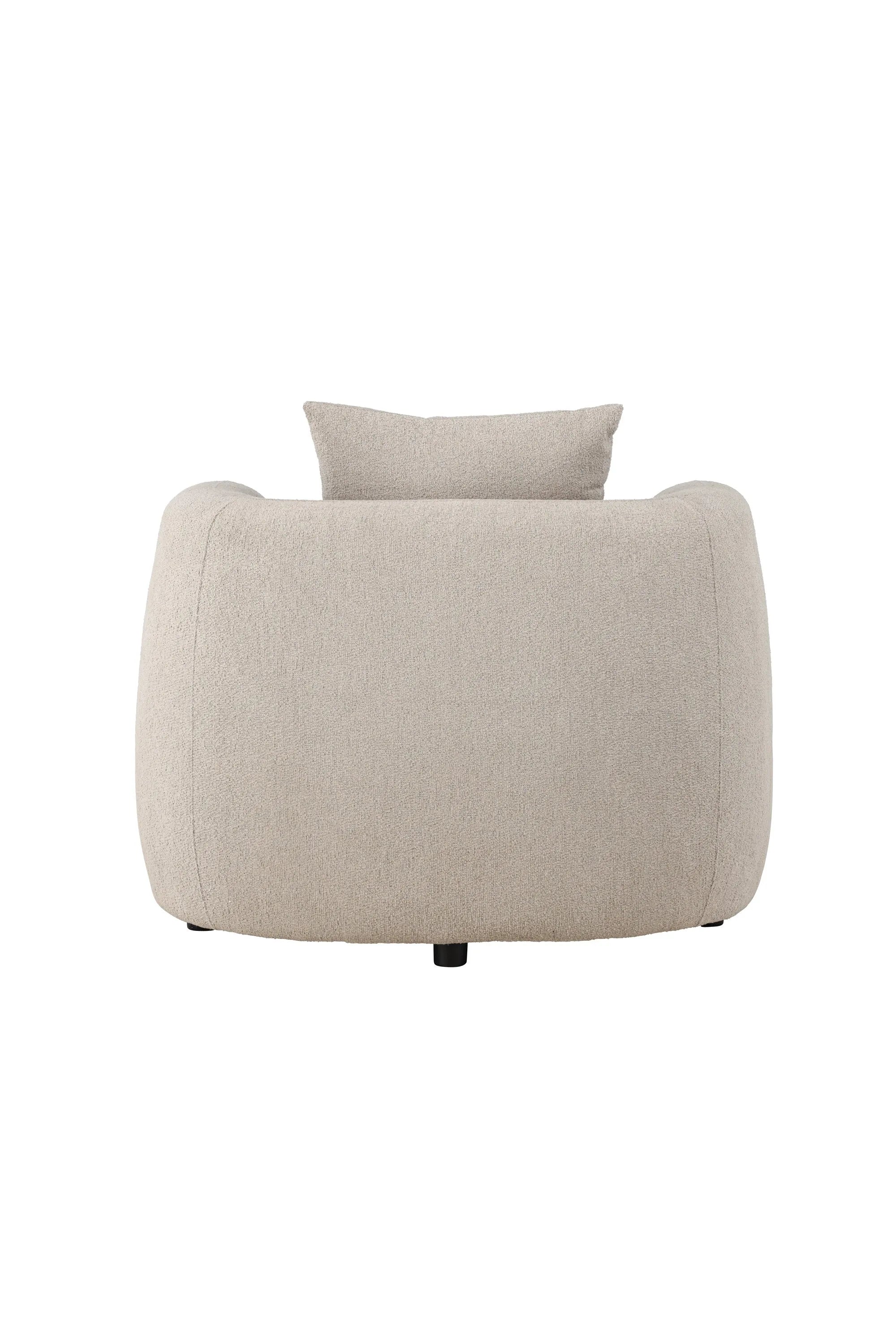 Cielo Sessel in Beige präsentiert im Onlineshop von KAQTU Design AG. Sessel mit Armlehnen ist von Venture Home