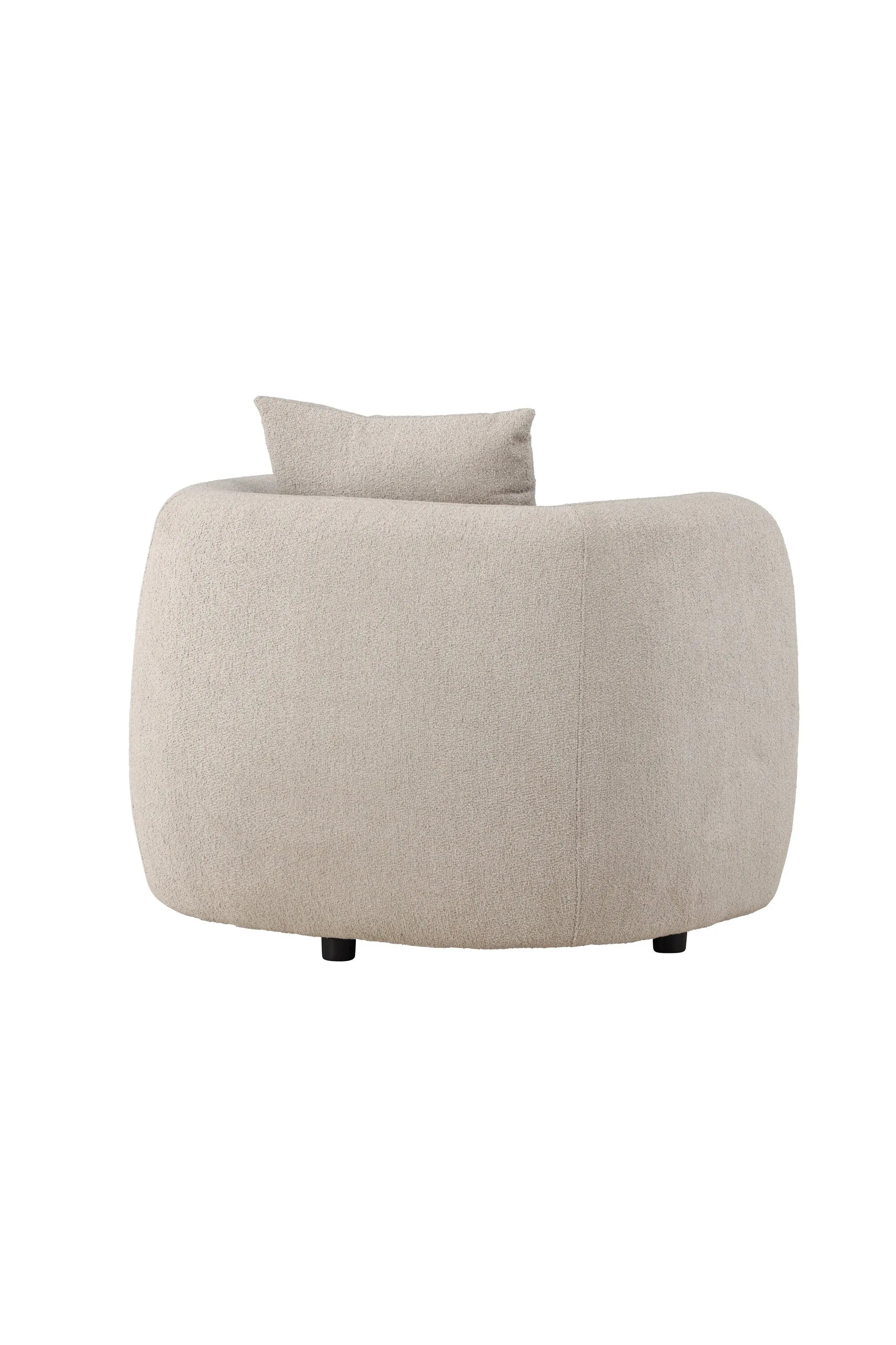 Cielo Sessel in Beige präsentiert im Onlineshop von KAQTU Design AG. Sessel mit Armlehnen ist von Venture Home