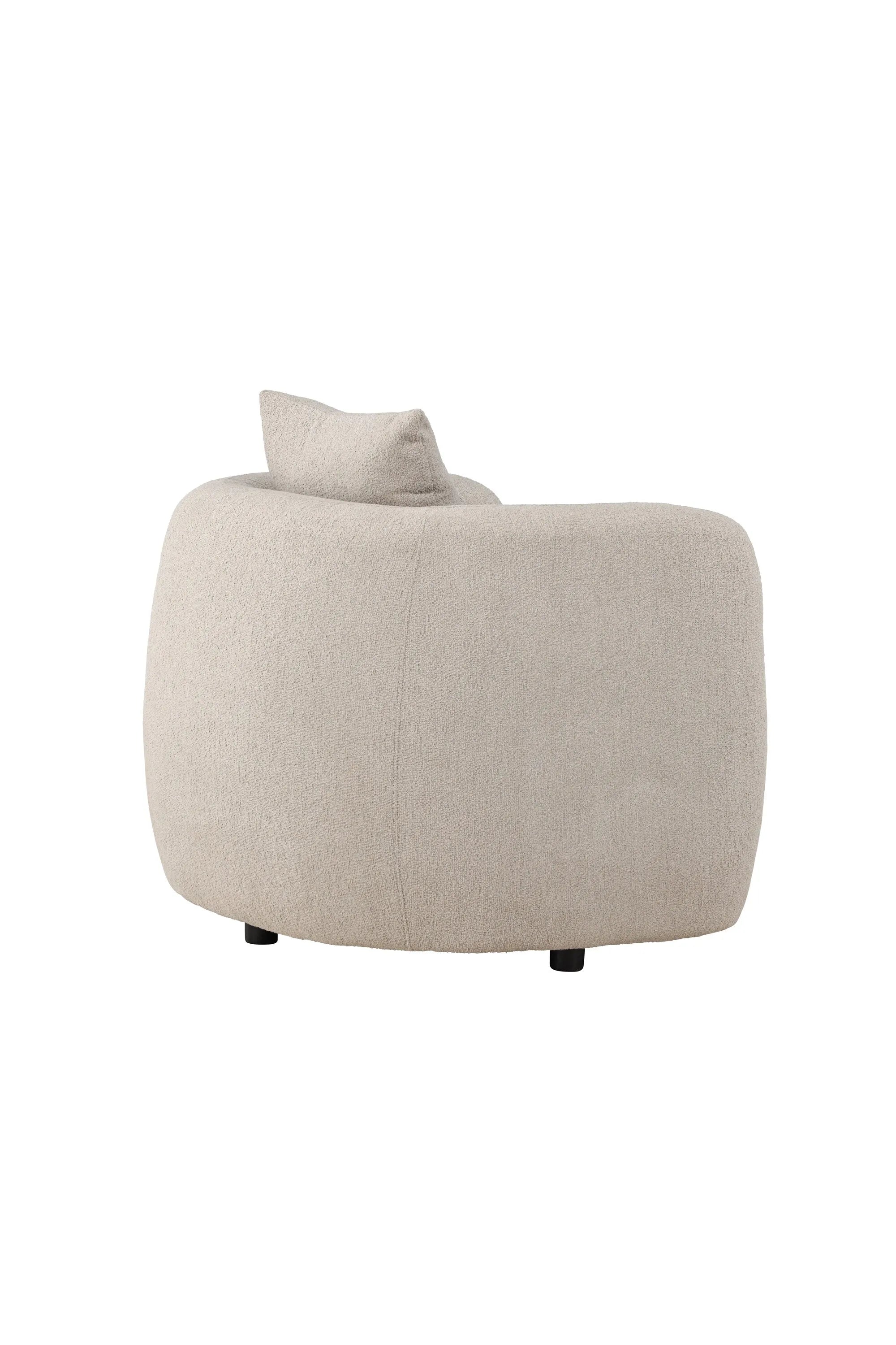 Cielo Sessel in Beige präsentiert im Onlineshop von KAQTU Design AG. Sessel mit Armlehnen ist von Venture Home