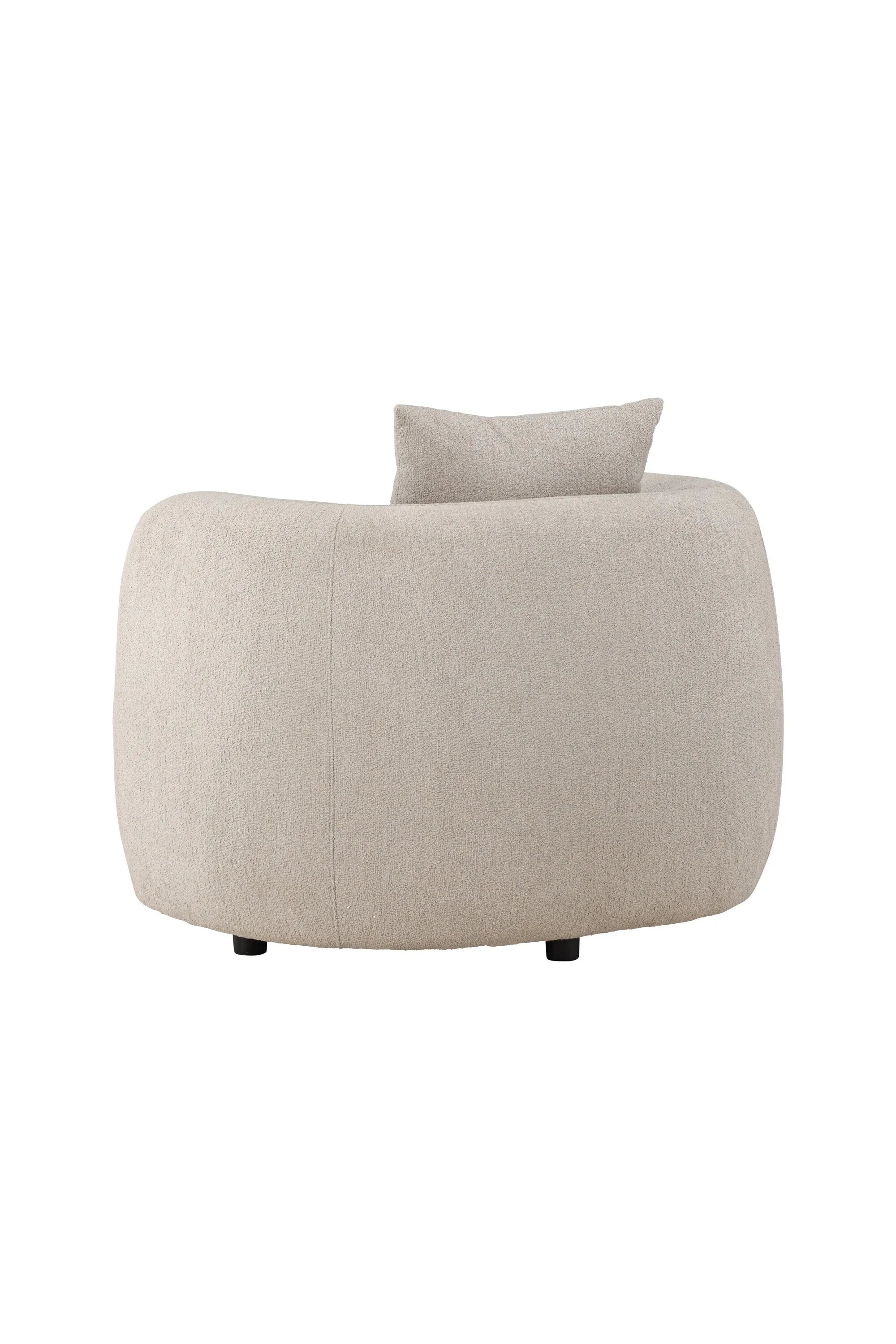 Cielo Sessel in Beige präsentiert im Onlineshop von KAQTU Design AG. Sessel mit Armlehnen ist von Venture Home