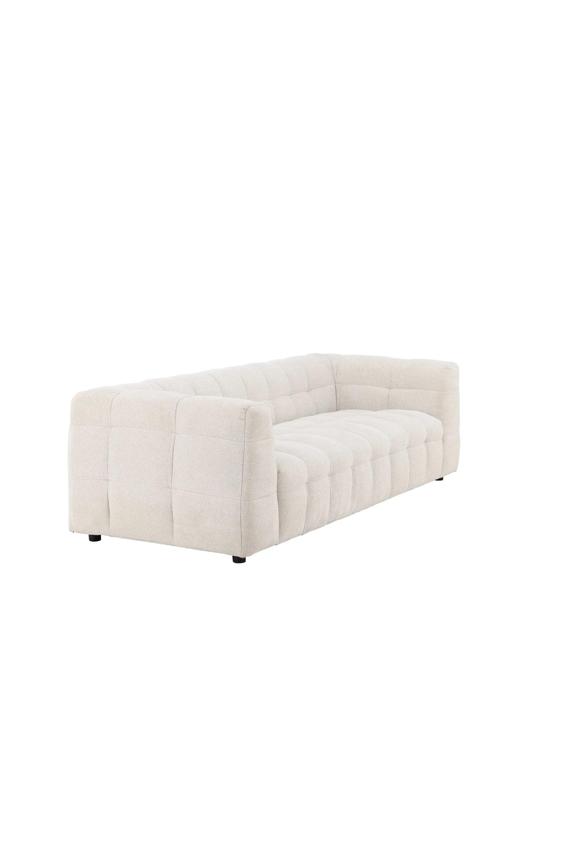 Malou 3-Sitzer Sofa in Beige präsentiert im Onlineshop von KAQTU Design AG. 3er Sofa ist von Venture Home