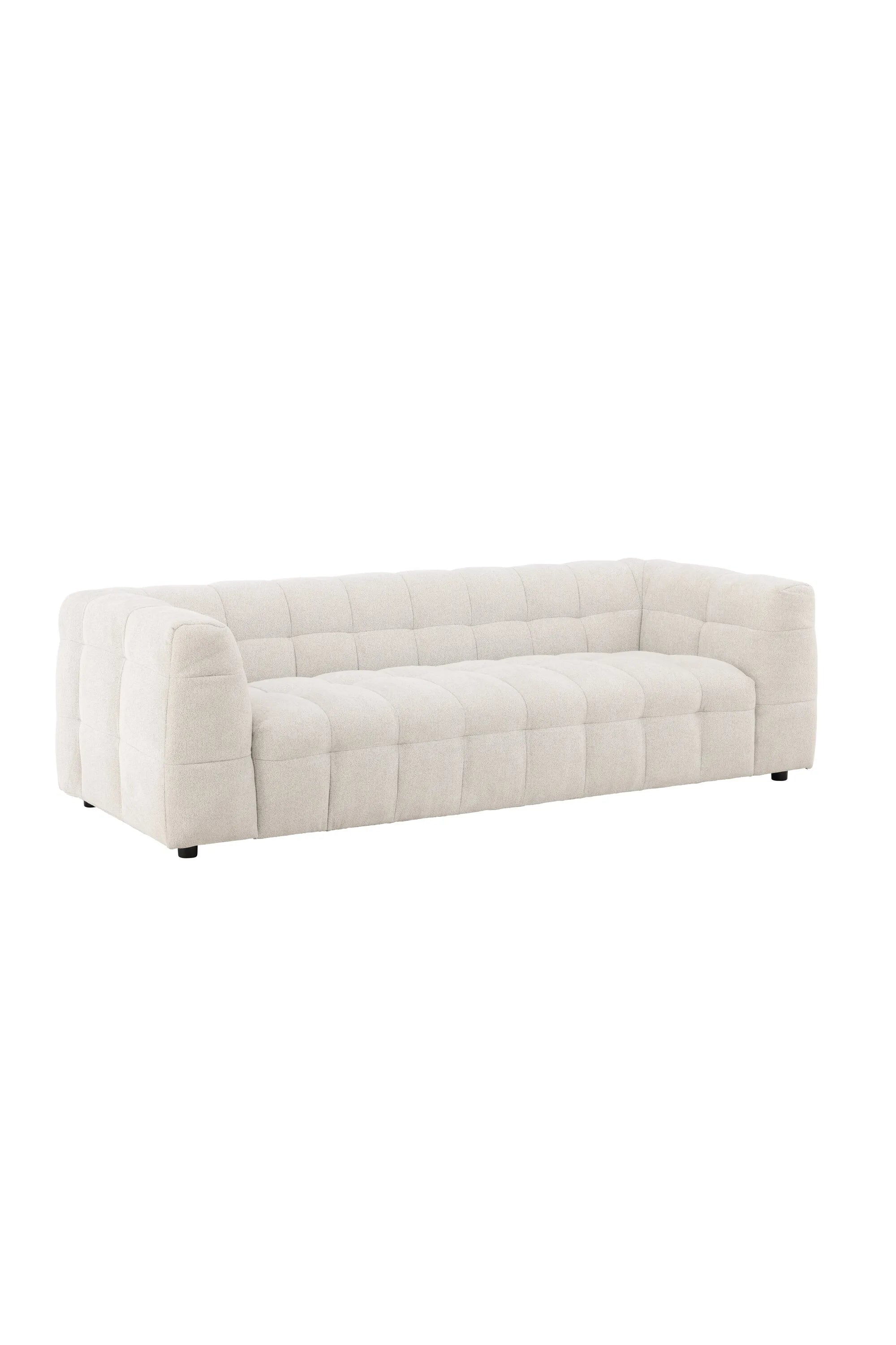 Malou 3-Sitzer Sofa in Beige präsentiert im Onlineshop von KAQTU Design AG. 3er Sofa ist von Venture Home