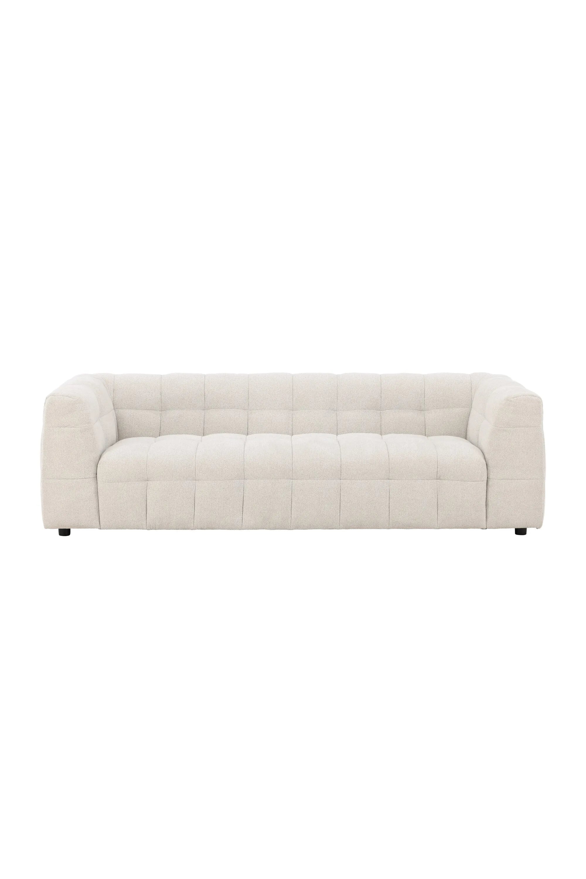 Malou 3-Sitzer Sofa in Beige präsentiert im Onlineshop von KAQTU Design AG. 3er Sofa ist von Venture Home