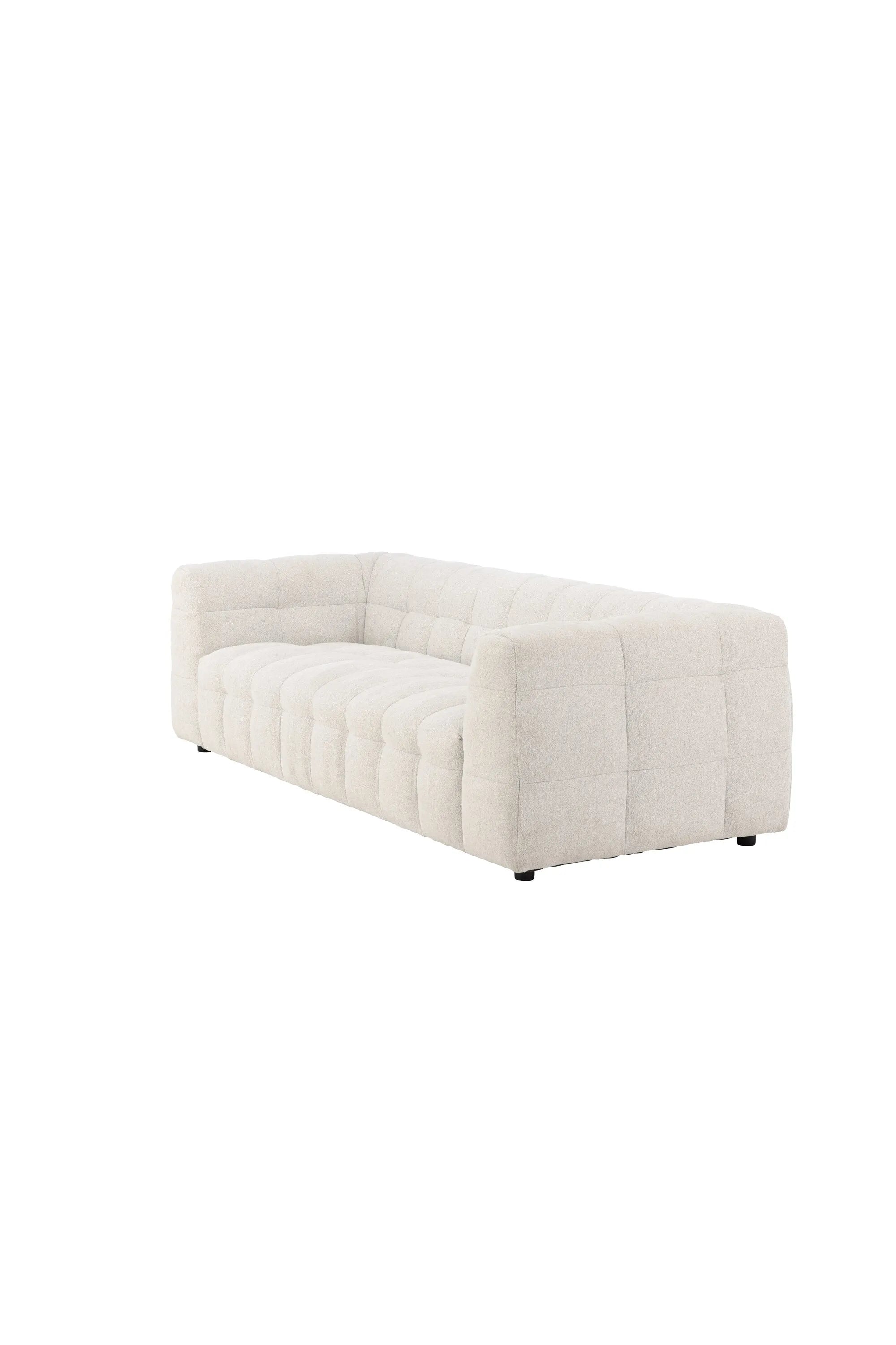 Malou 3-Sitzer Sofa in Beige präsentiert im Onlineshop von KAQTU Design AG. 3er Sofa ist von Venture Home