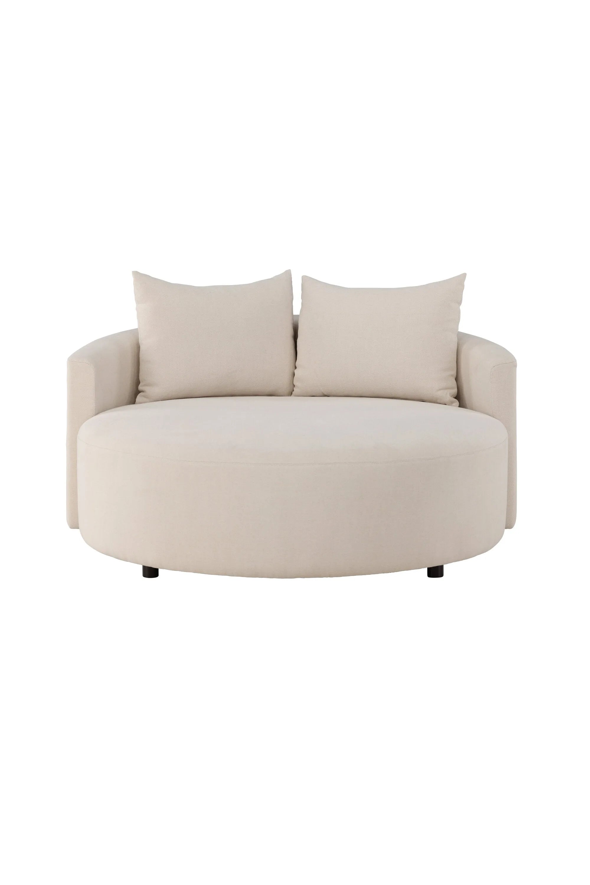 Kelso 3-Sitzer Sofa in Beige präsentiert im Onlineshop von KAQTU Design AG. 3er Sofa ist von Venture Home