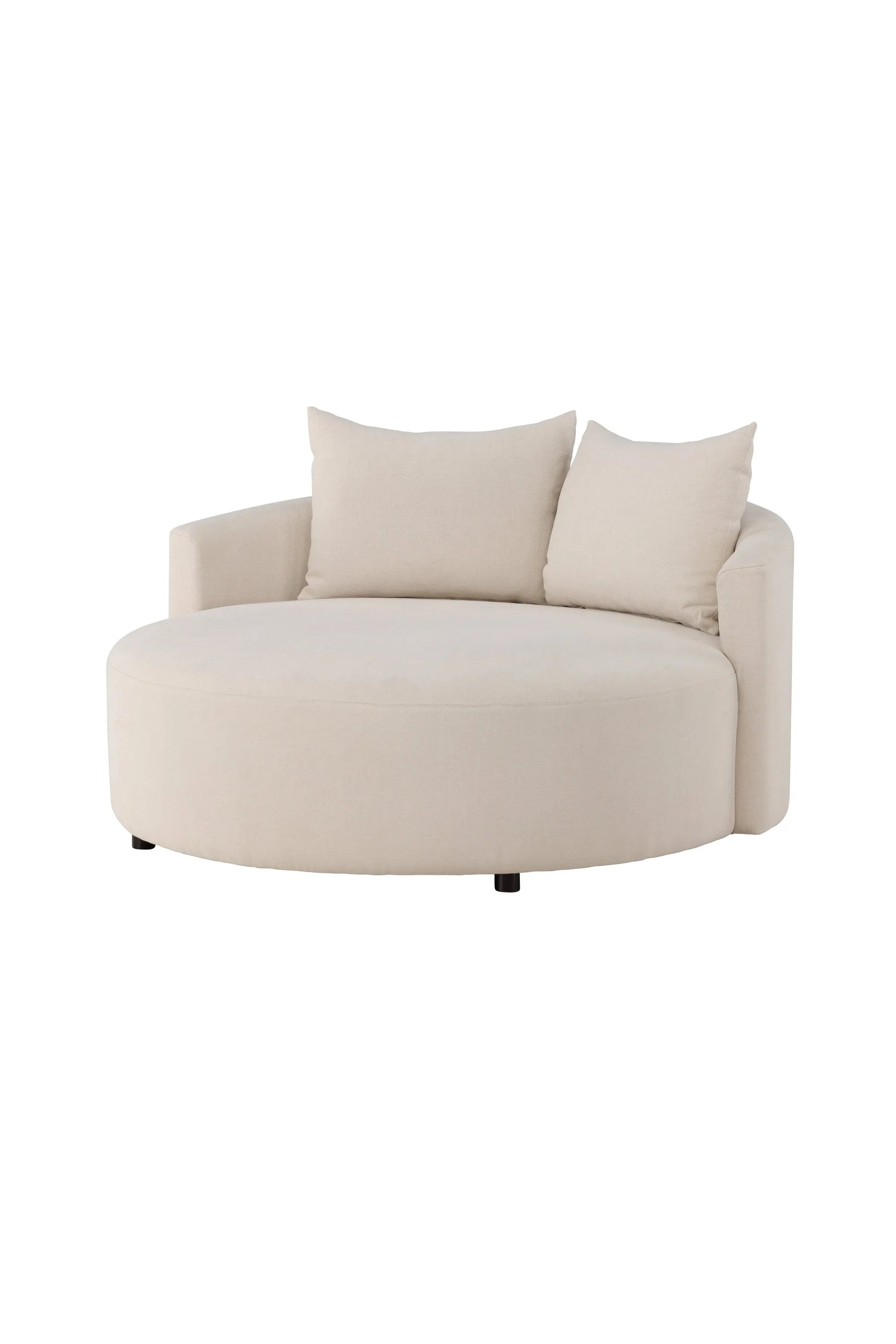 Kelso 3-Sitzer Sofa in Beige präsentiert im Onlineshop von KAQTU Design AG. 3er Sofa ist von Venture Home