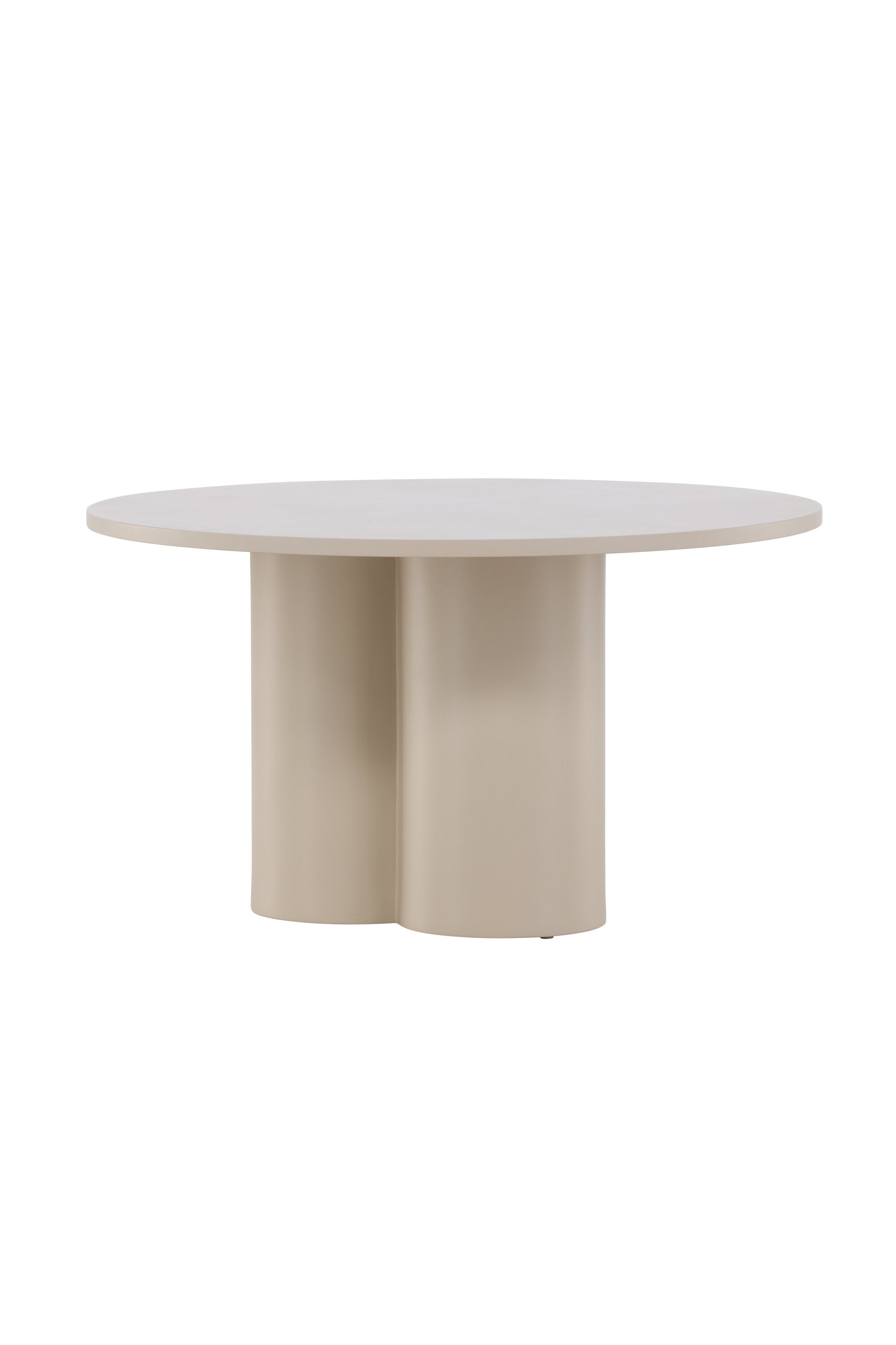 Der Olivia Coffee Tisch vereint robustes MDF mit elegantem Design und bietet vielseitige Einsatzmöglichkeiten in sanftem Beige.