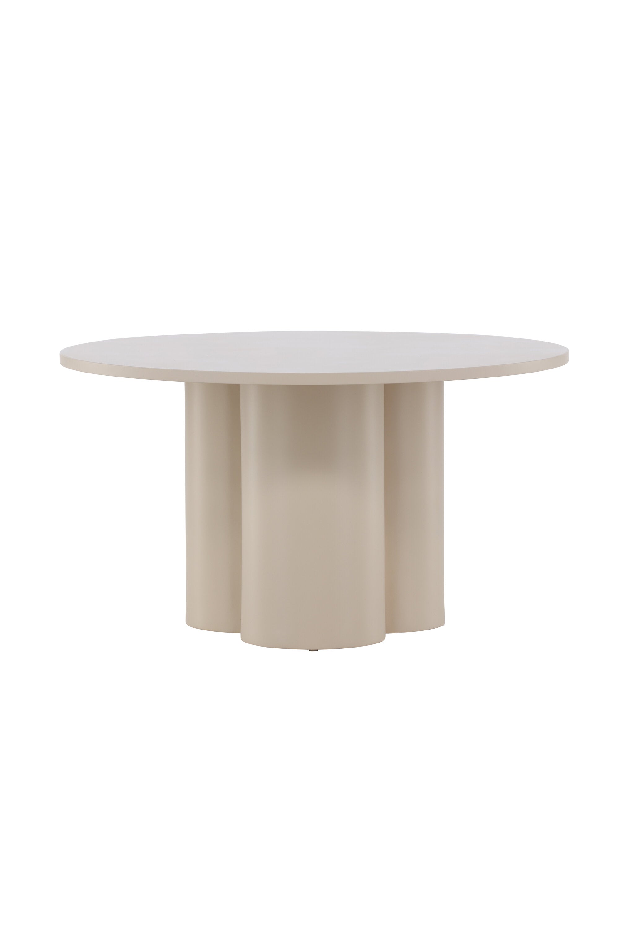 Der Olivia Coffee Tisch vereint robustes MDF mit elegantem Design und bietet vielseitige Einsatzmöglichkeiten in sanftem Beige.