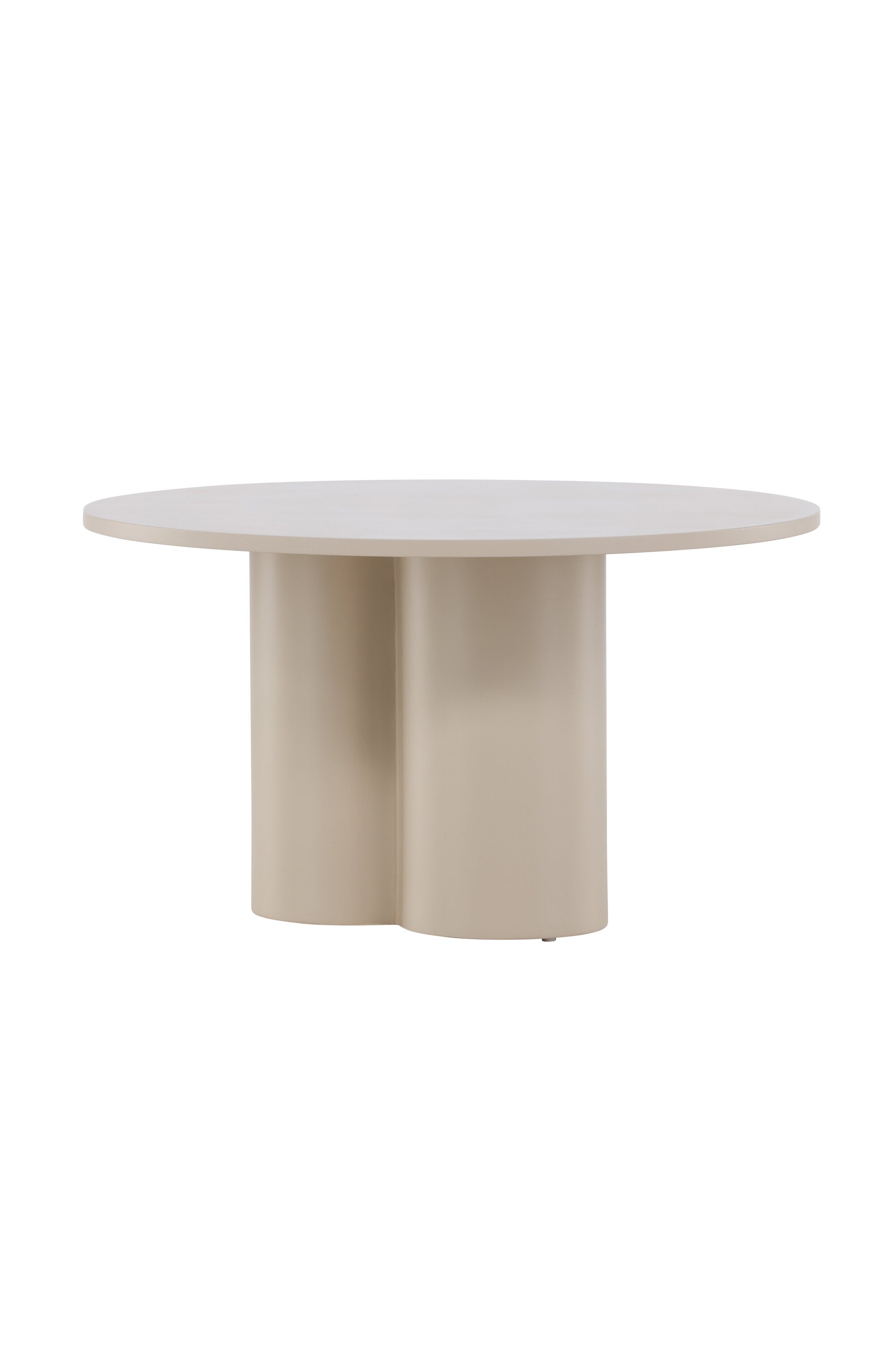 Der Olivia Coffee Tisch vereint robustes MDF mit elegantem Design und bietet vielseitige Einsatzmöglichkeiten in sanftem Beige.