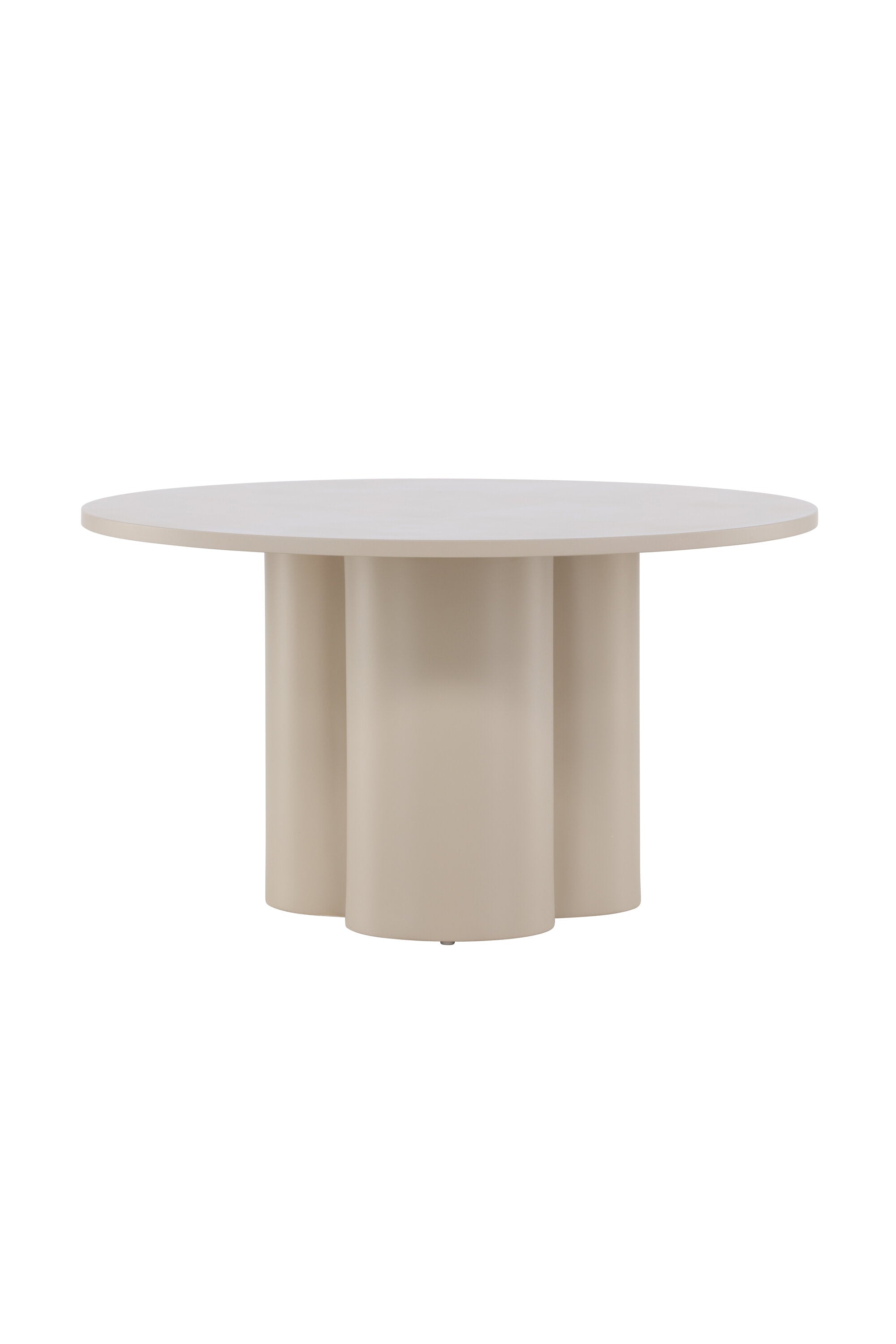 Der Olivia Coffee Tisch vereint robustes MDF mit elegantem Design und bietet vielseitige Einsatzmöglichkeiten in sanftem Beige.