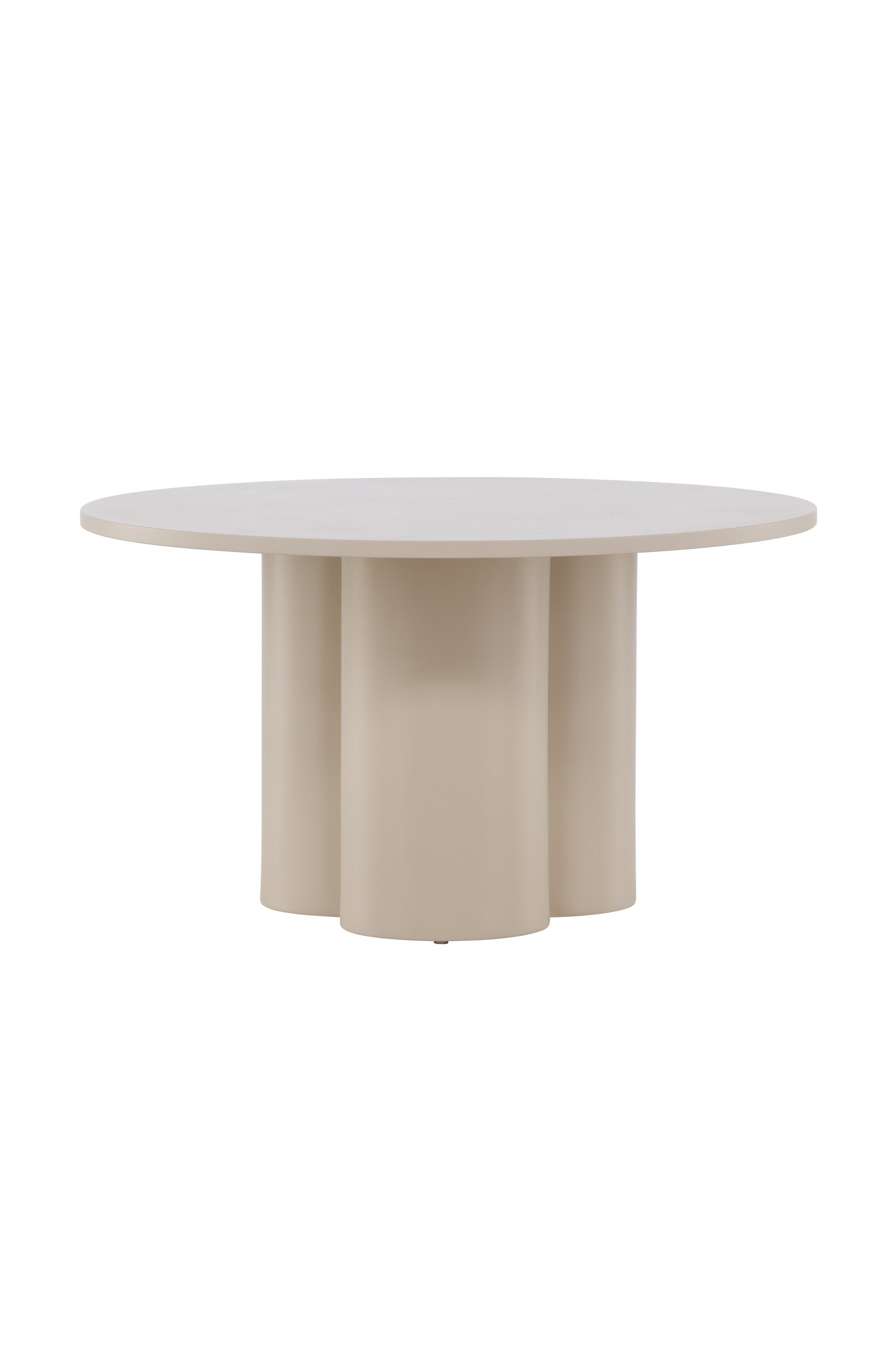 Der Olivia Coffee Tisch vereint robustes MDF mit elegantem Design und bietet vielseitige Einsatzmöglichkeiten in sanftem Beige.