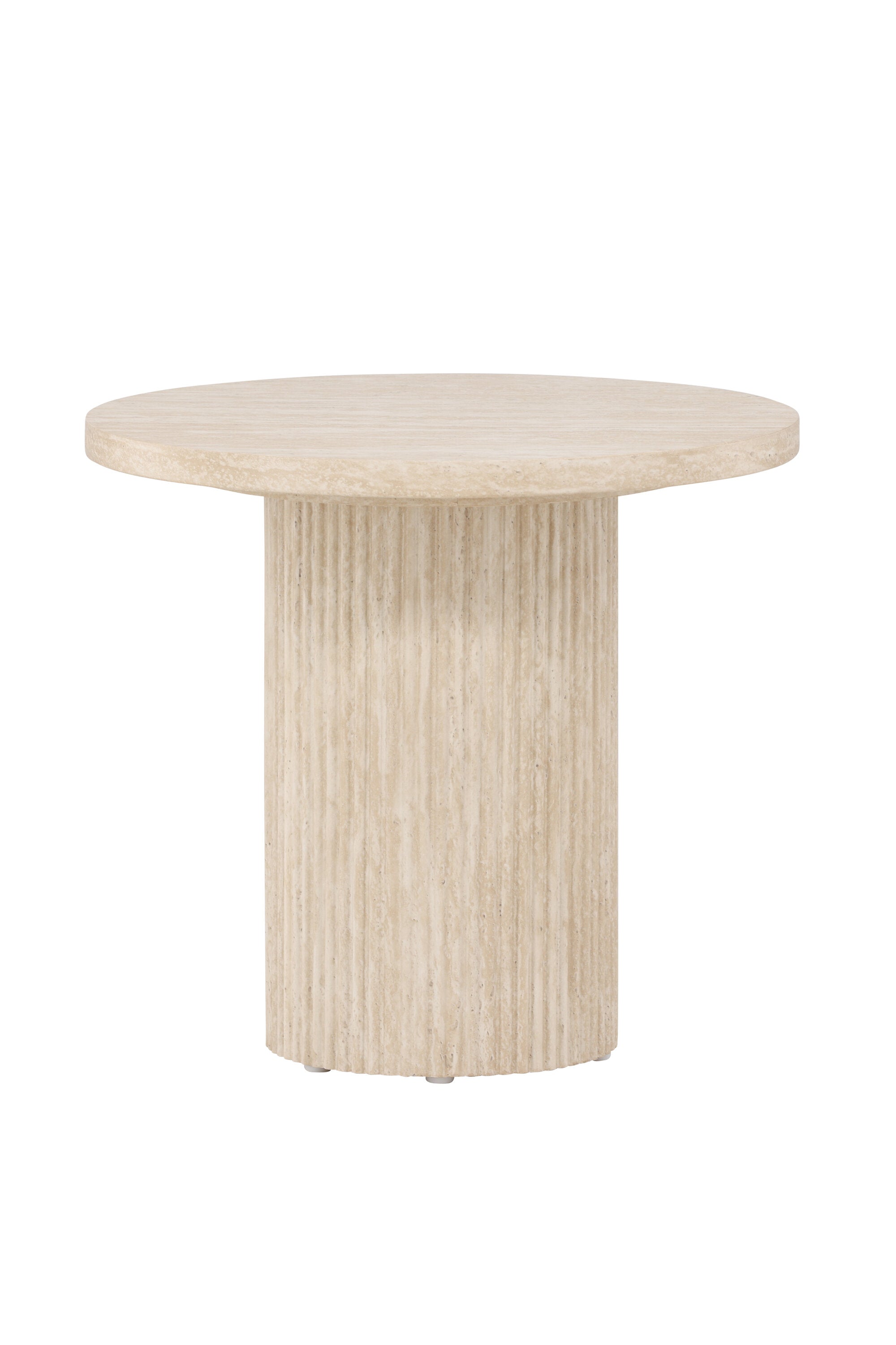 Härön Sofatisch ø50 in Beige präsentiert im Onlineshop von KAQTU Design AG. Beistelltisch ist von Venture Home