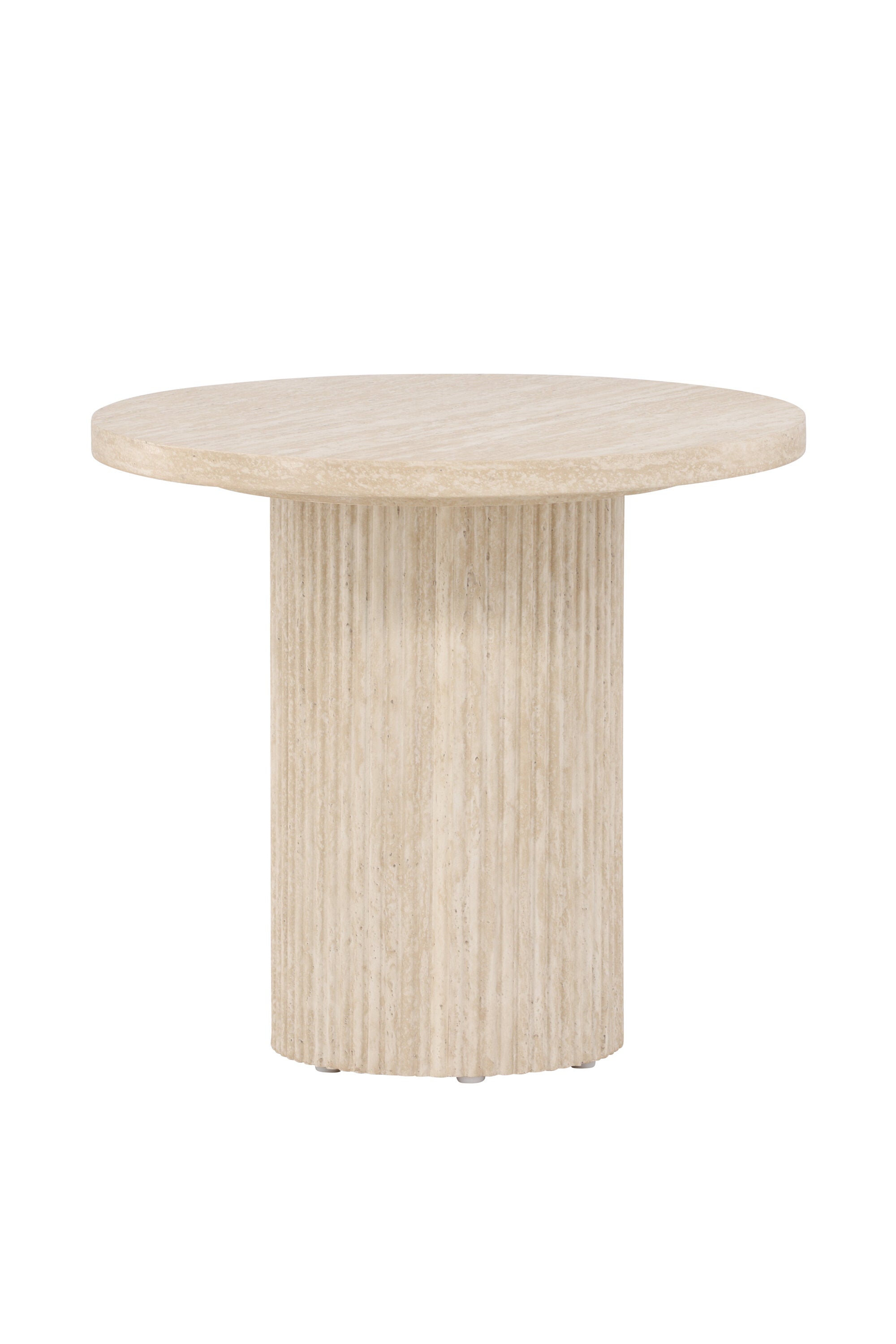 Härön Sofatisch ø50 in Beige präsentiert im Onlineshop von KAQTU Design AG. Beistelltisch ist von Venture Home