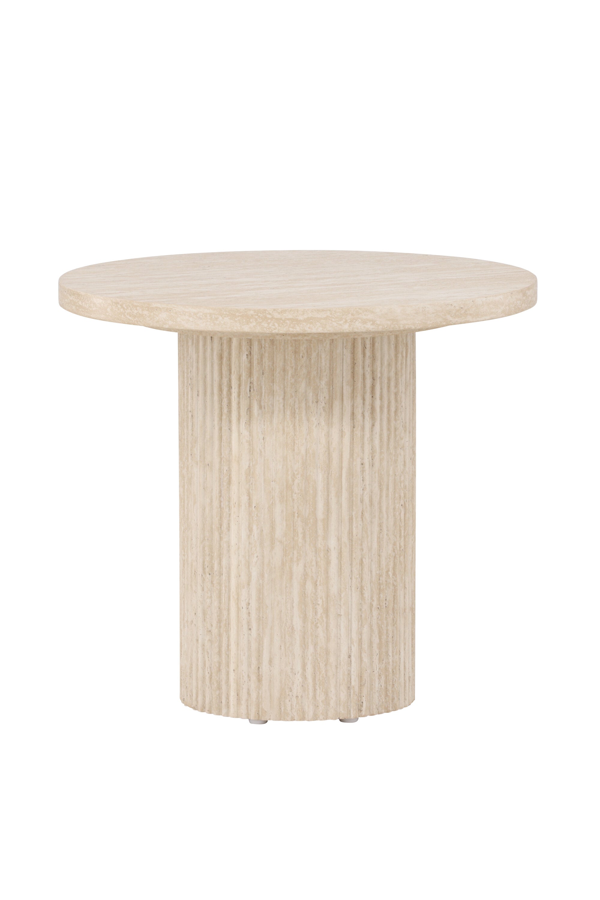 Härön Sofatisch ø50 in Beige präsentiert im Onlineshop von KAQTU Design AG. Beistelltisch ist von Venture Home