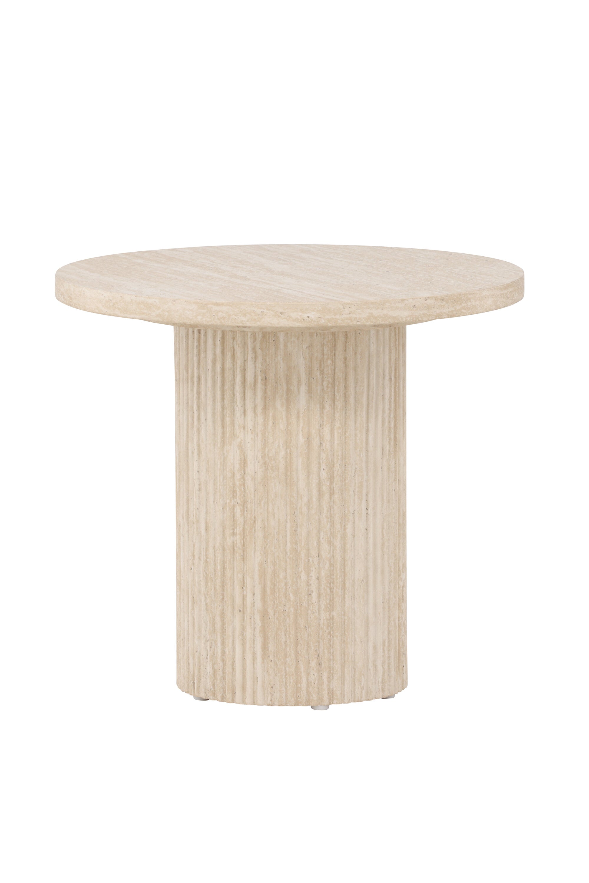 Härön Sofatisch ø50 in Beige präsentiert im Onlineshop von KAQTU Design AG. Beistelltisch ist von Venture Home