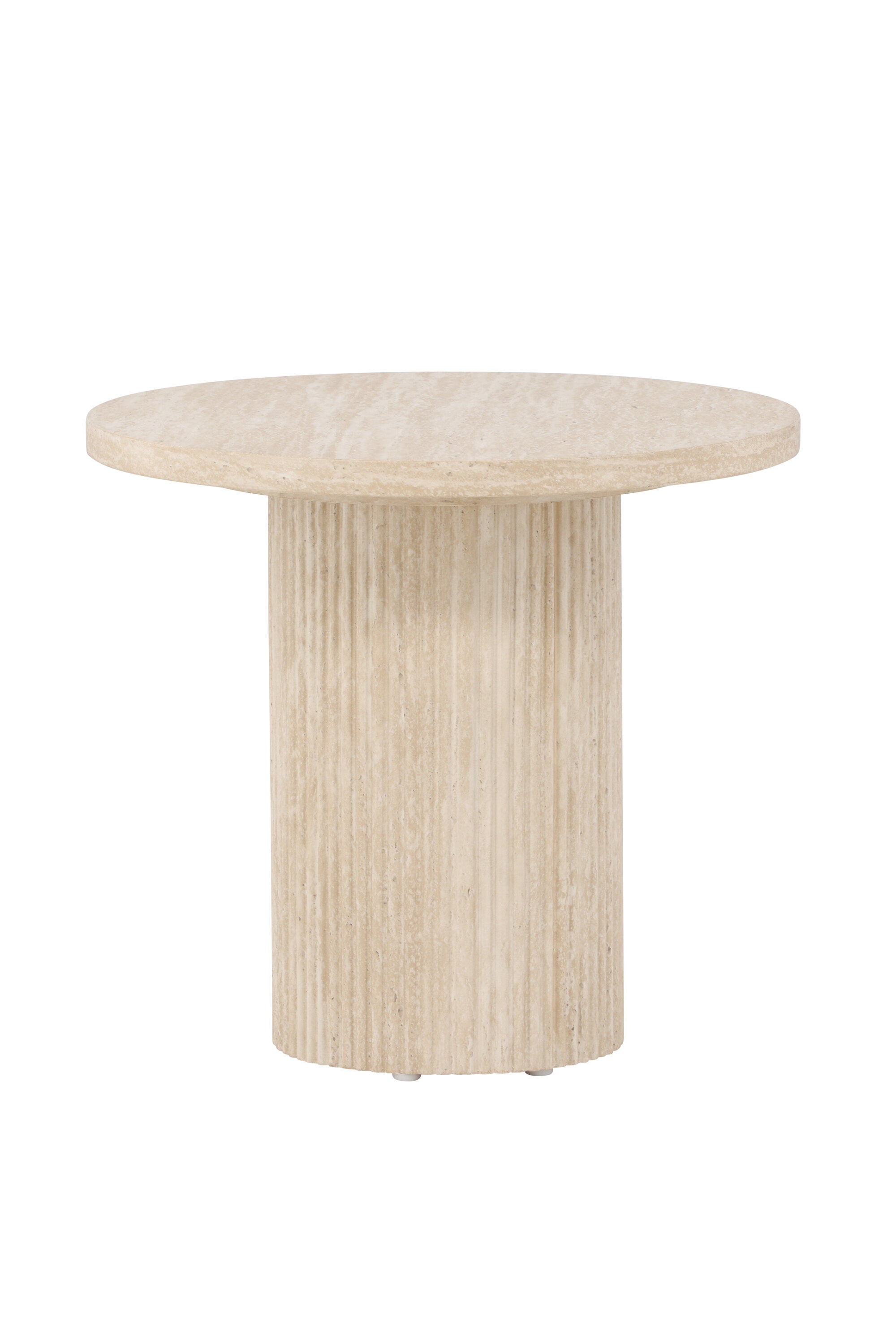 Härön Sofatisch ø50 in Beige präsentiert im Onlineshop von KAQTU Design AG. Beistelltisch ist von Venture Home