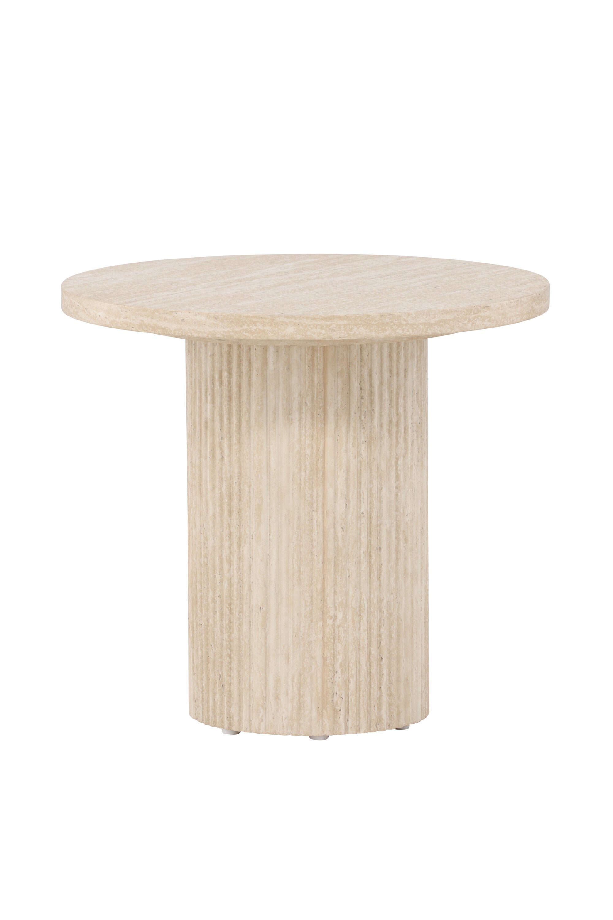 Härön Sofatisch ø50 in Beige präsentiert im Onlineshop von KAQTU Design AG. Beistelltisch ist von Venture Home