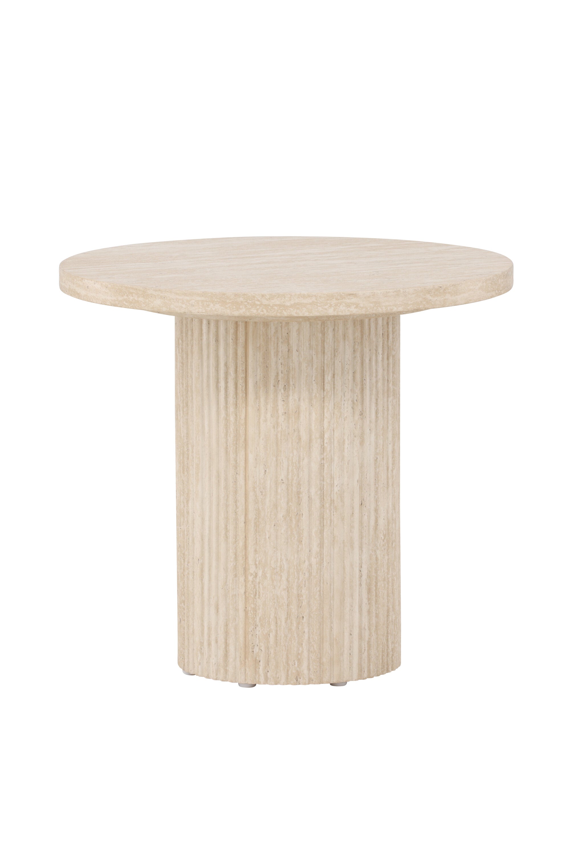 Härön Sofatisch ø50 in Beige präsentiert im Onlineshop von KAQTU Design AG. Beistelltisch ist von Venture Home