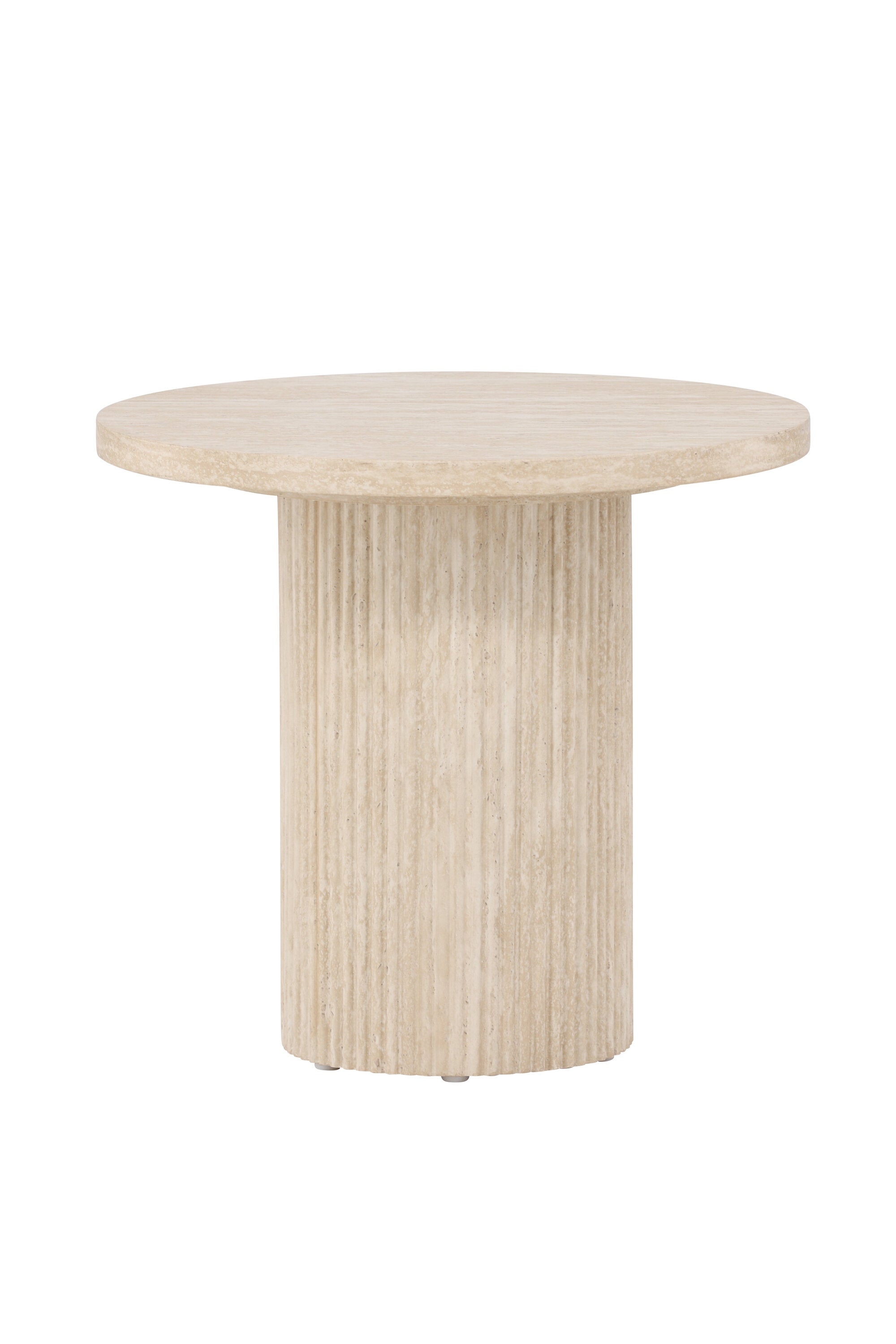 Härön Sofatisch ø50 in Beige präsentiert im Onlineshop von KAQTU Design AG. Beistelltisch ist von Venture Home