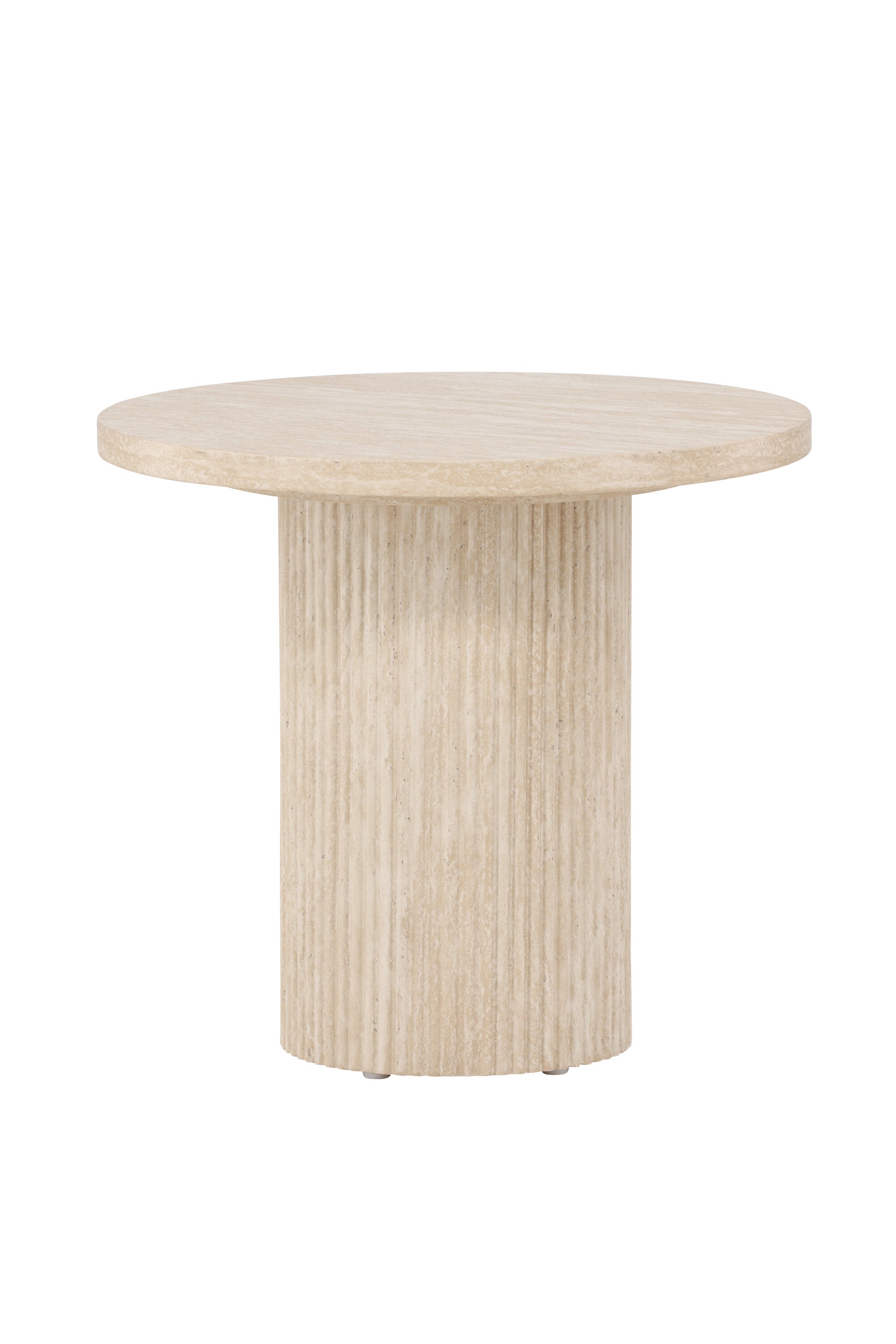 Härön Sofatisch ø50 in Beige präsentiert im Onlineshop von KAQTU Design AG. Beistelltisch ist von Venture Home