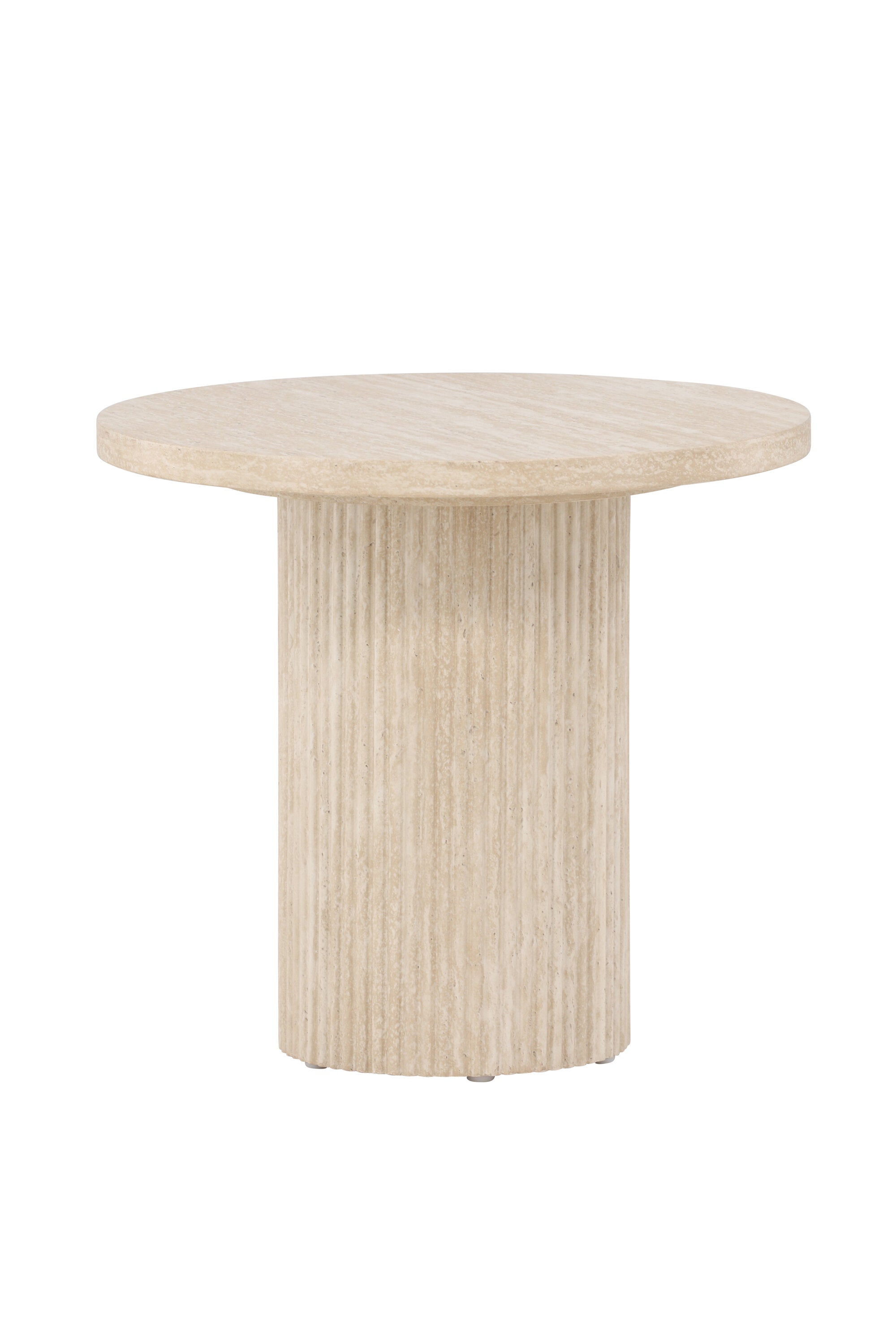 Härön Sofatisch ø50 in Beige präsentiert im Onlineshop von KAQTU Design AG. Beistelltisch ist von Venture Home