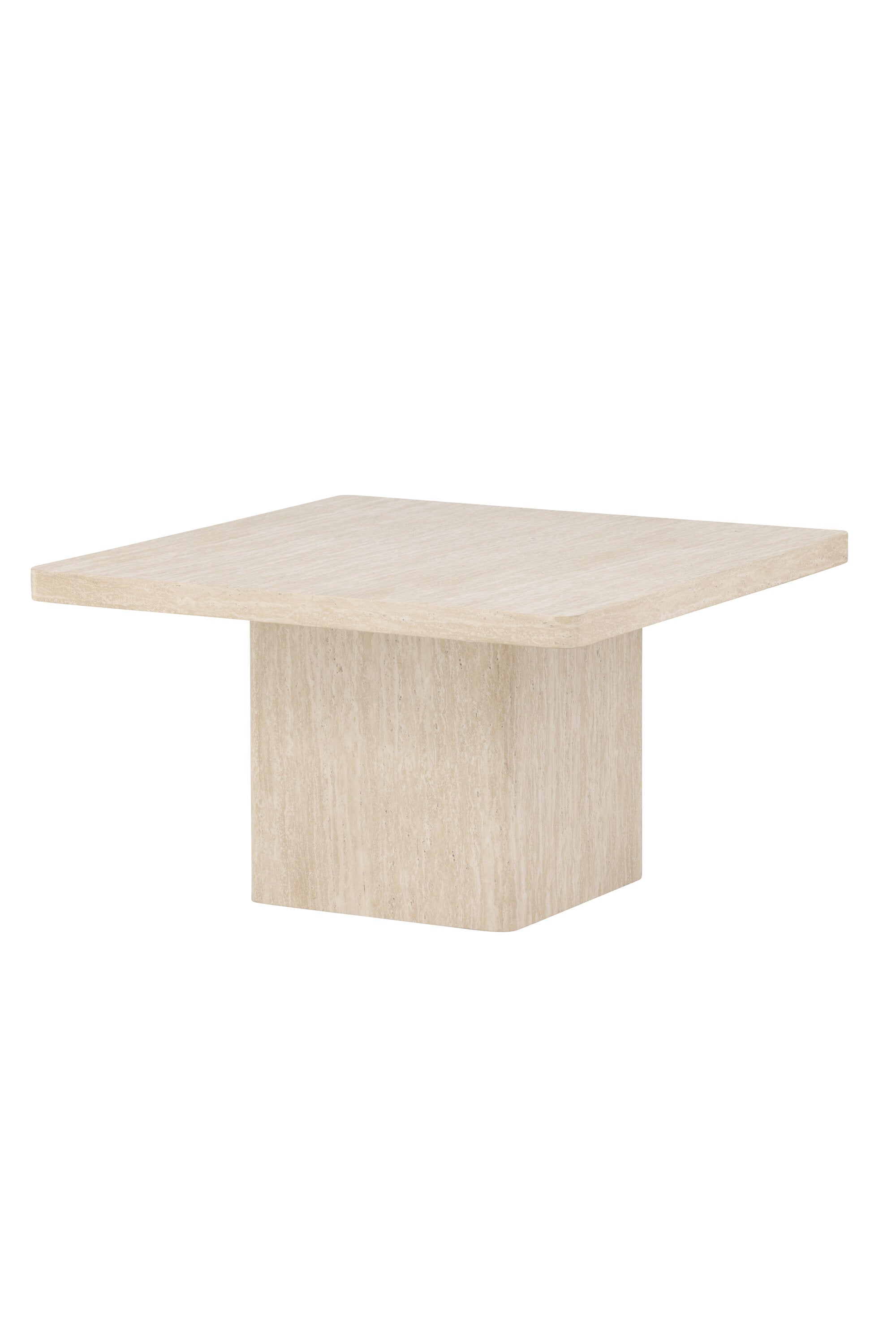 Qvart Sofatisch 80x80 in Beige präsentiert im Onlineshop von KAQTU Design AG. Beistelltisch ist von Venture Home