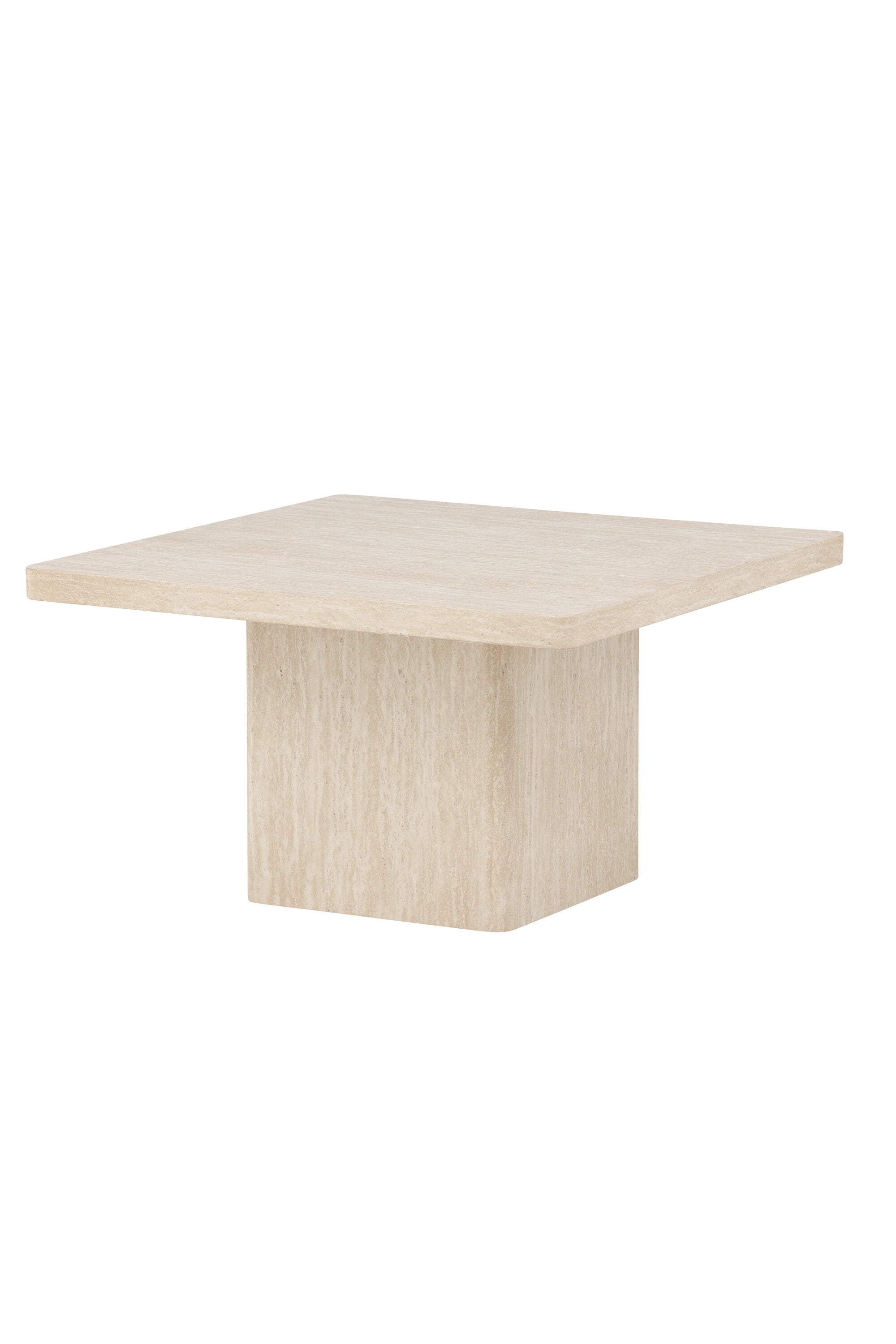 Qvart Sofatisch 80x80 in Beige präsentiert im Onlineshop von KAQTU Design AG. Beistelltisch ist von Venture Home