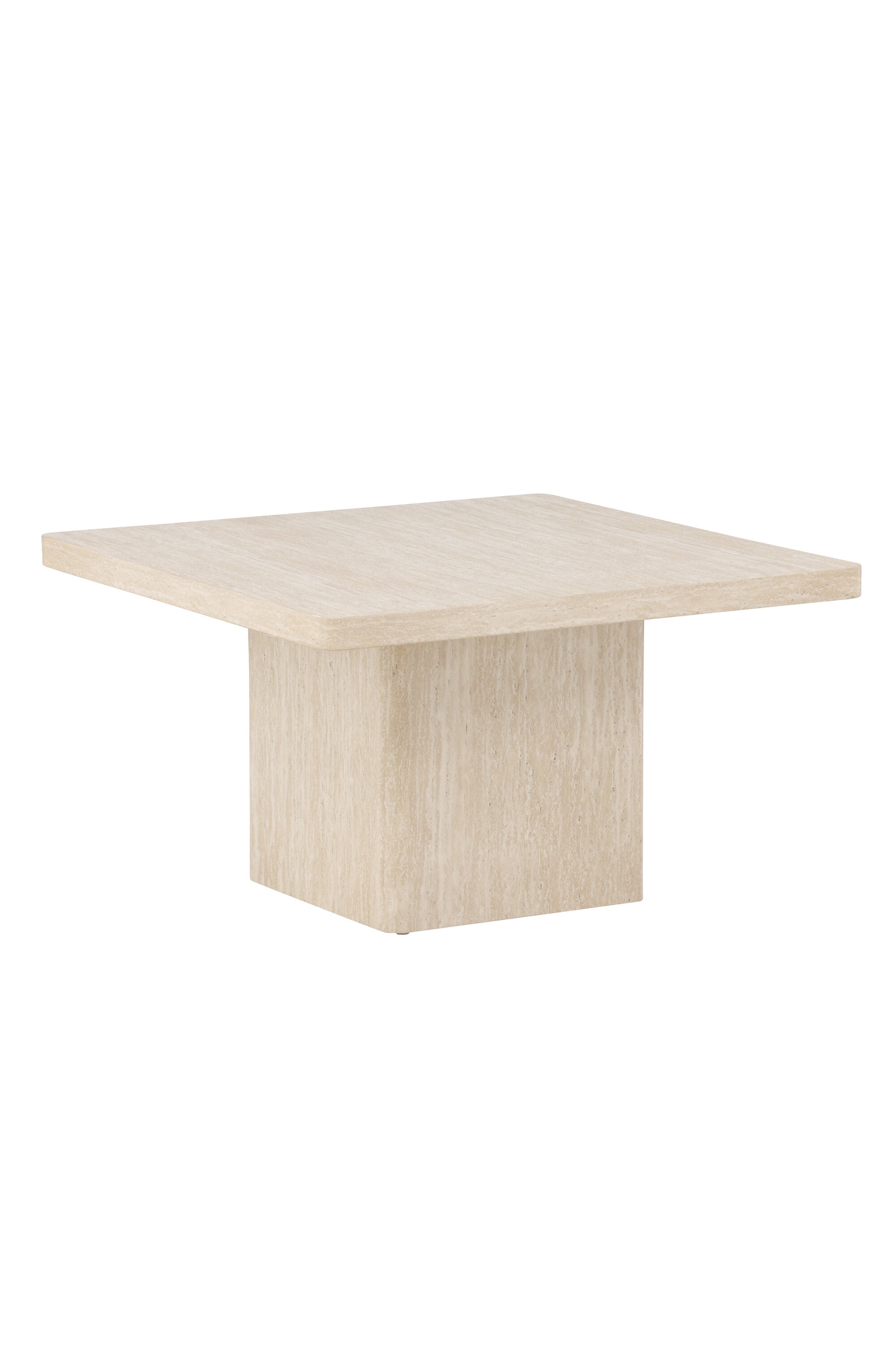 Qvart Sofatisch 80x80 in Beige präsentiert im Onlineshop von KAQTU Design AG. Beistelltisch ist von Venture Home