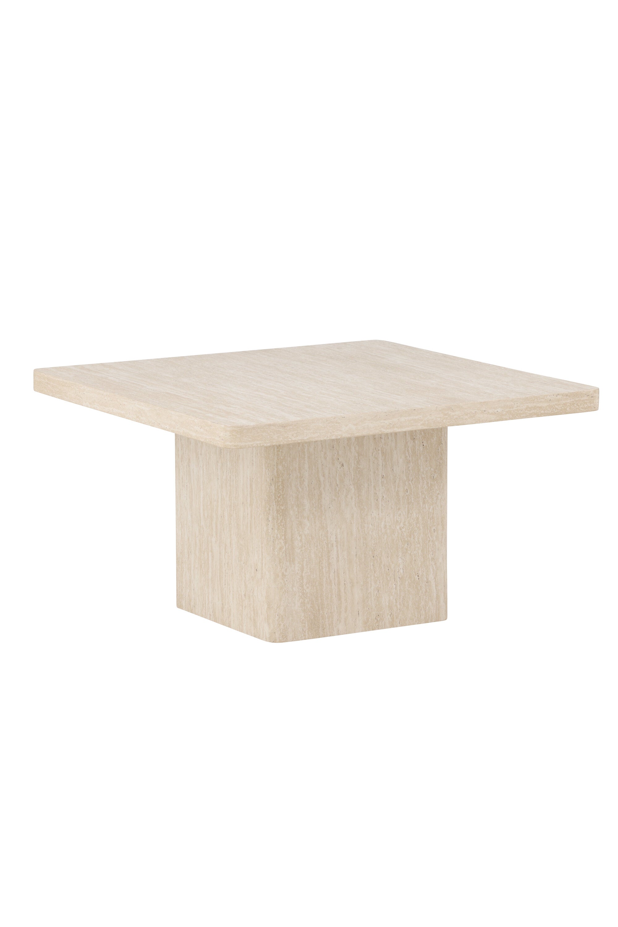 Qvart Sofatisch 80x80 in Beige präsentiert im Onlineshop von KAQTU Design AG. Beistelltisch ist von Venture Home