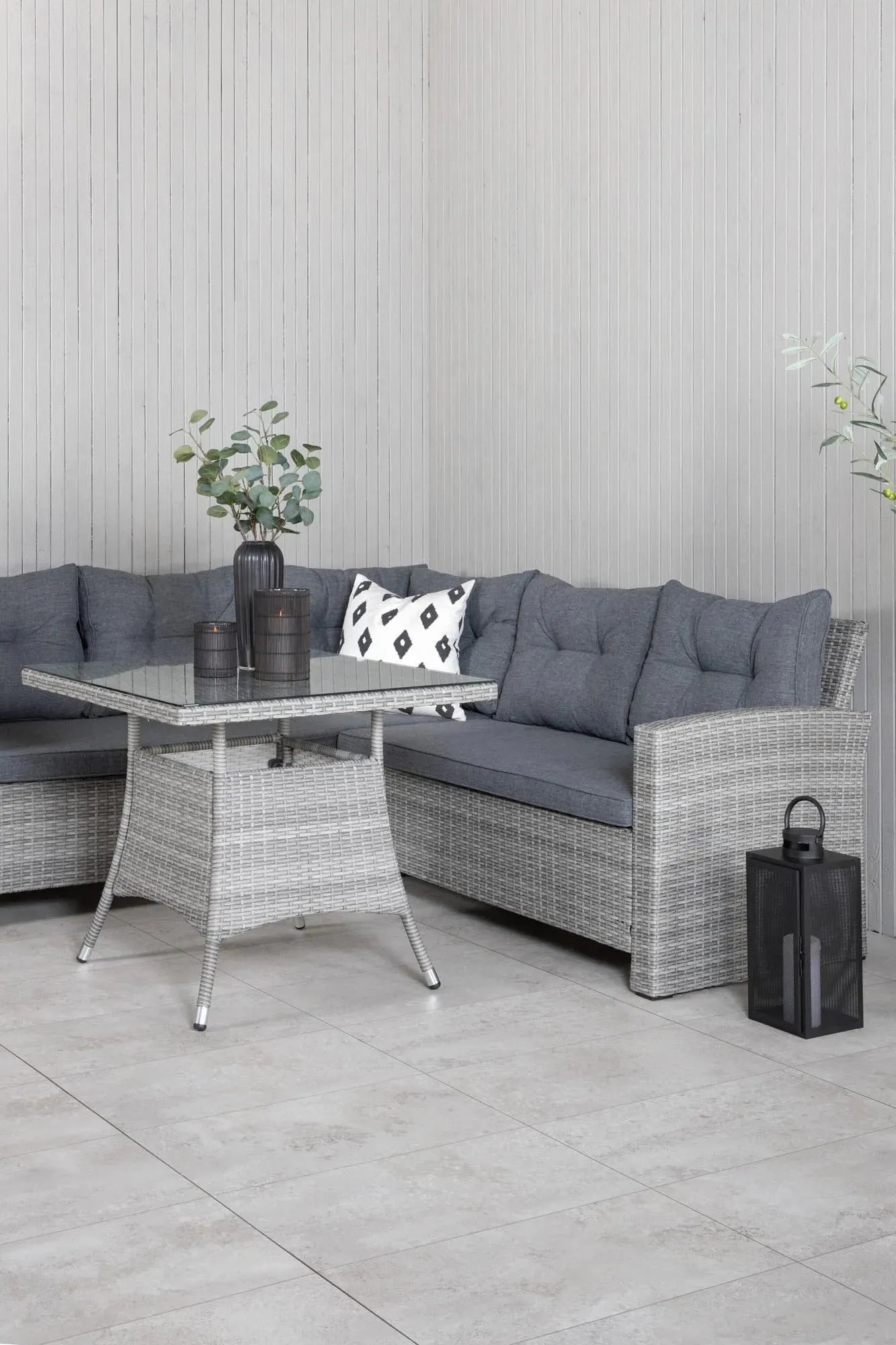 Watford Ecksofa Outdoorset 80cm - KAQTU Design