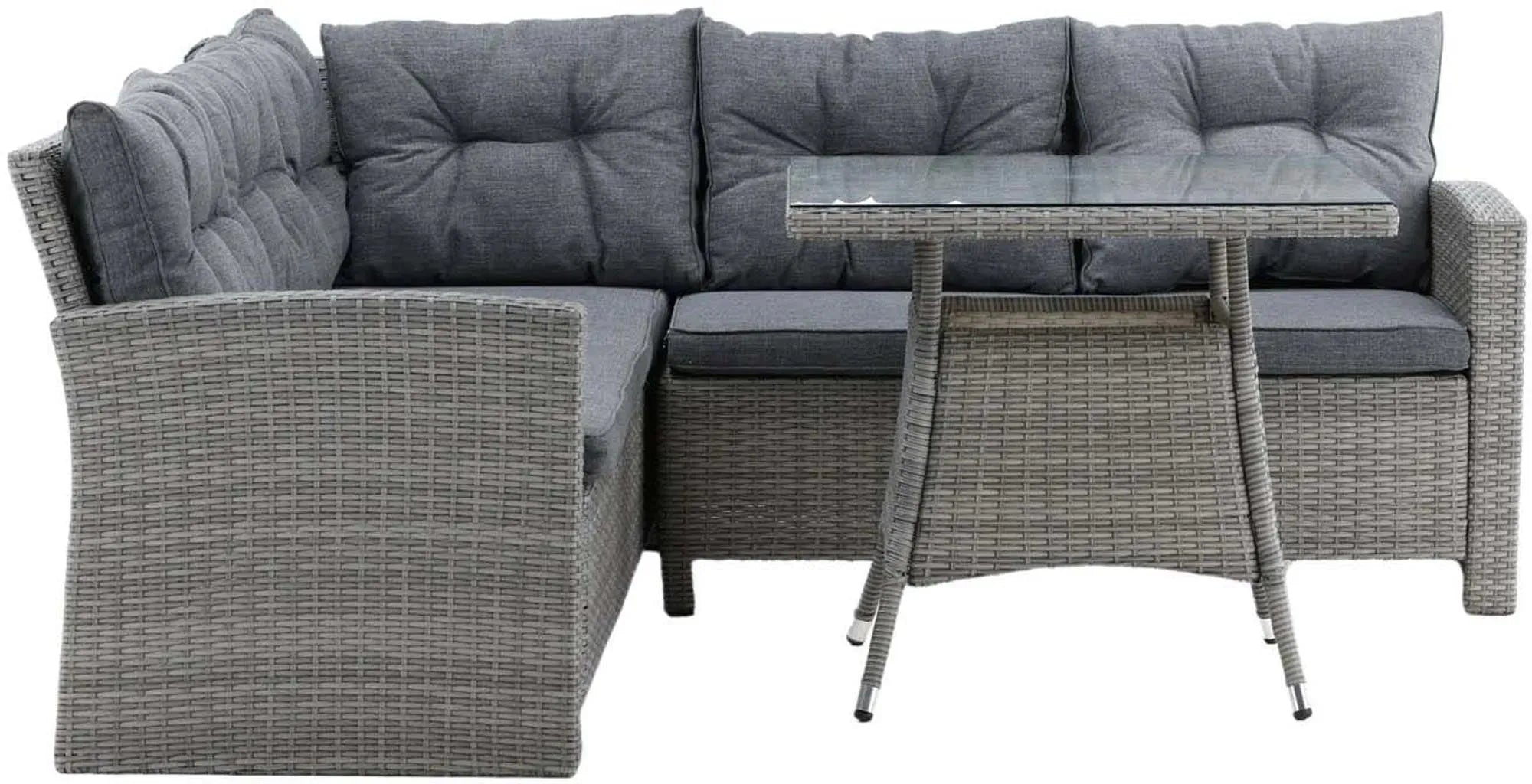 Watford Ecksofa Outdoorset 80cm, Loungeset, KAQTU Design