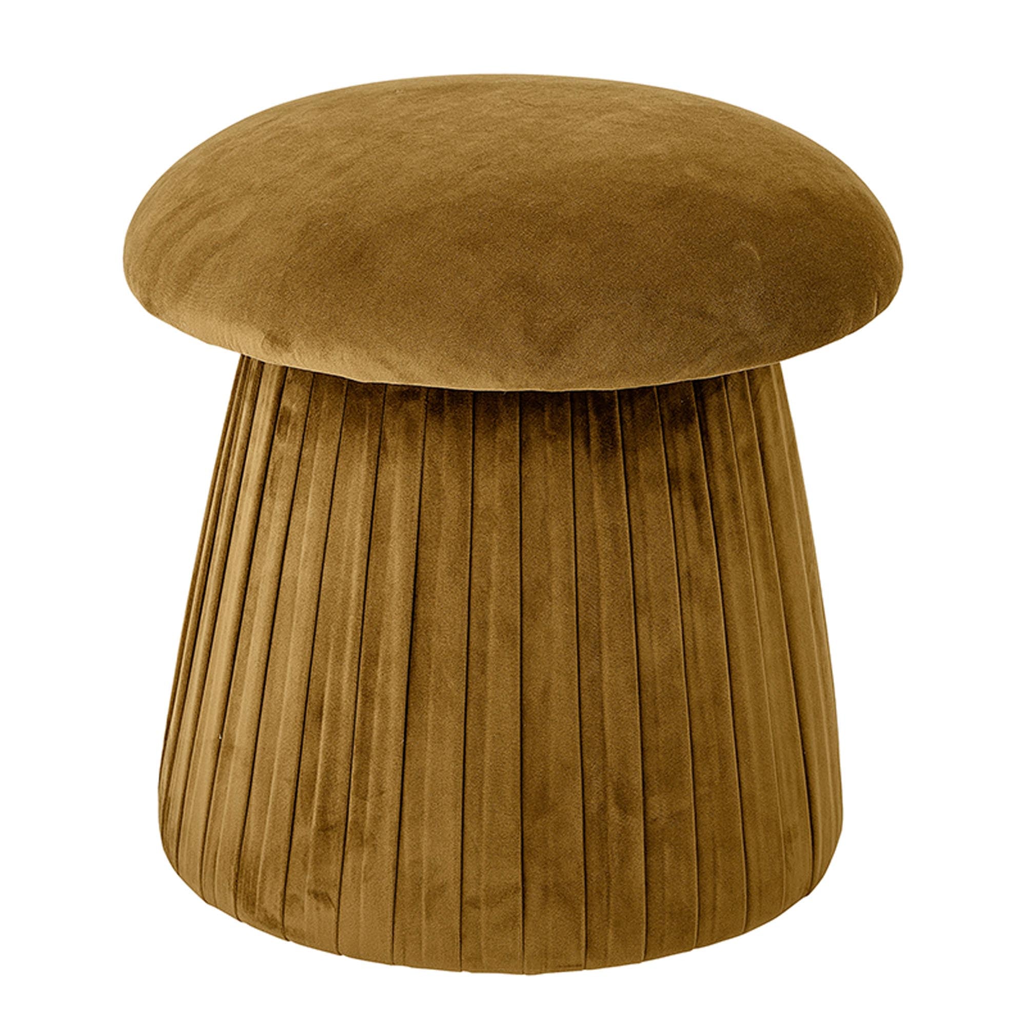 Roberta Pouf, Braun, Polyester in Brown präsentiert im Onlineshop von KAQTU Design AG. Pouf ist von Bloomingville