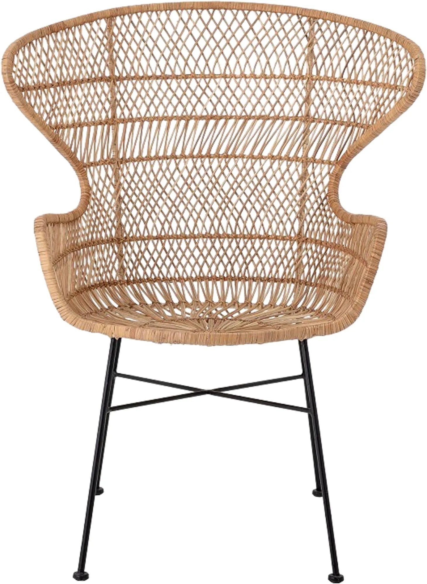 Oudon Loungesessel, Natur, Rattan, Sessel, KAQTU Design