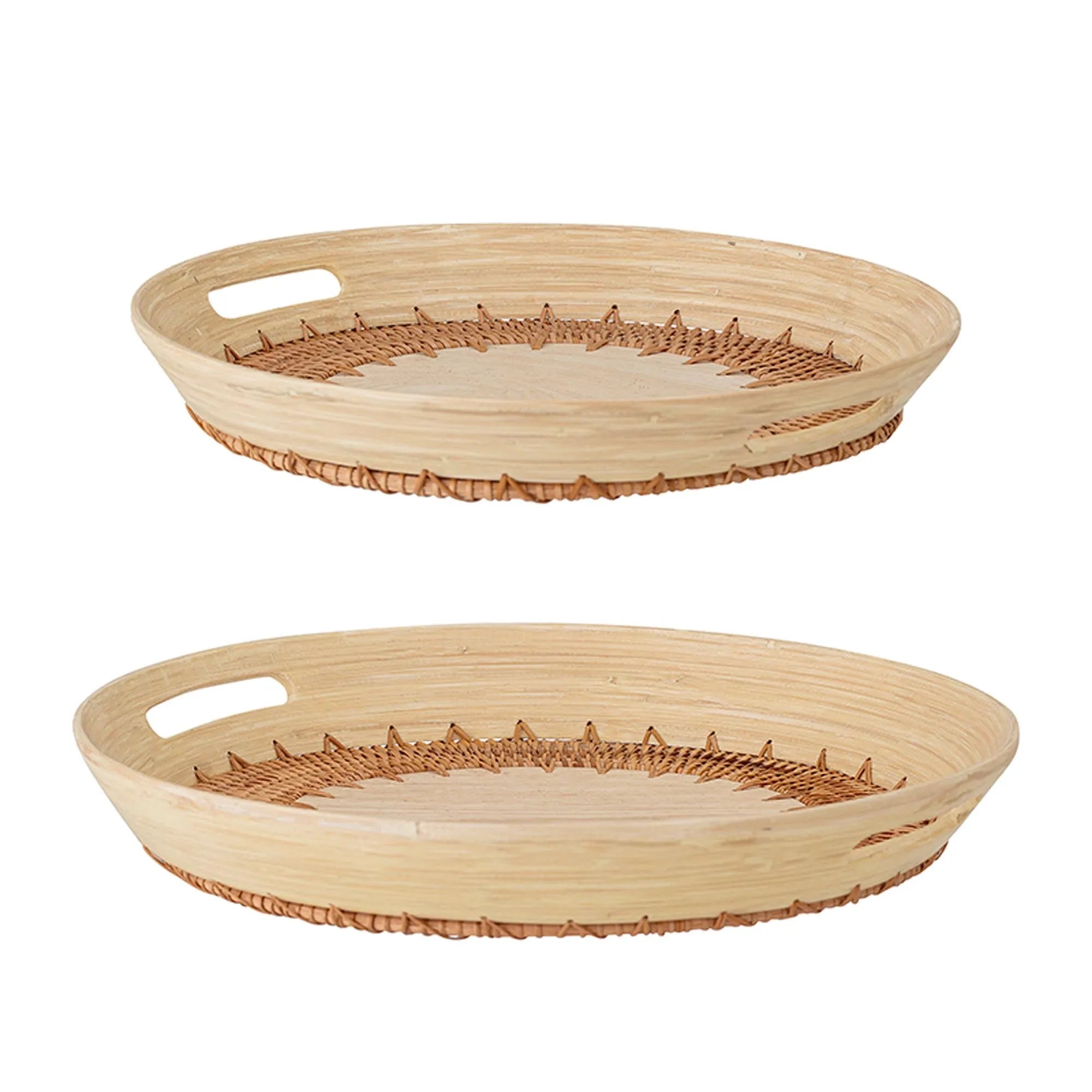 Lany Tray, Nature, Bamboo, Tablett, KAQTU Design