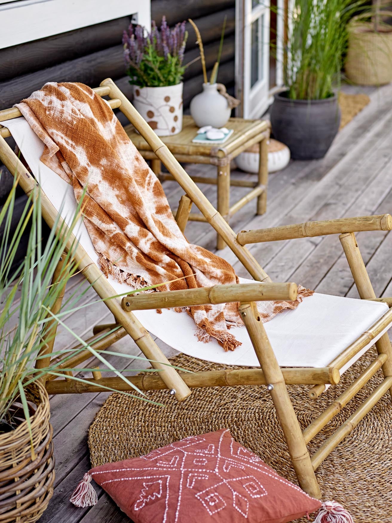 Sole Couchtisch, Natur, Bambus in Nature präsentiert im Onlineshop von KAQTU Design AG. Beistelltisch Outdoor ist von Bloomingville