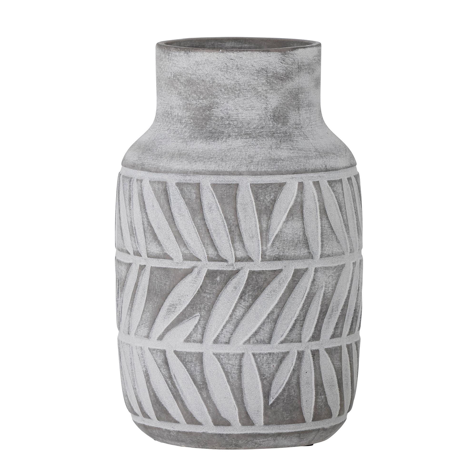 Saku Vase, Grau, Keramik in Grey präsentiert im Onlineshop von KAQTU Design AG. Vase ist von Bloomingville